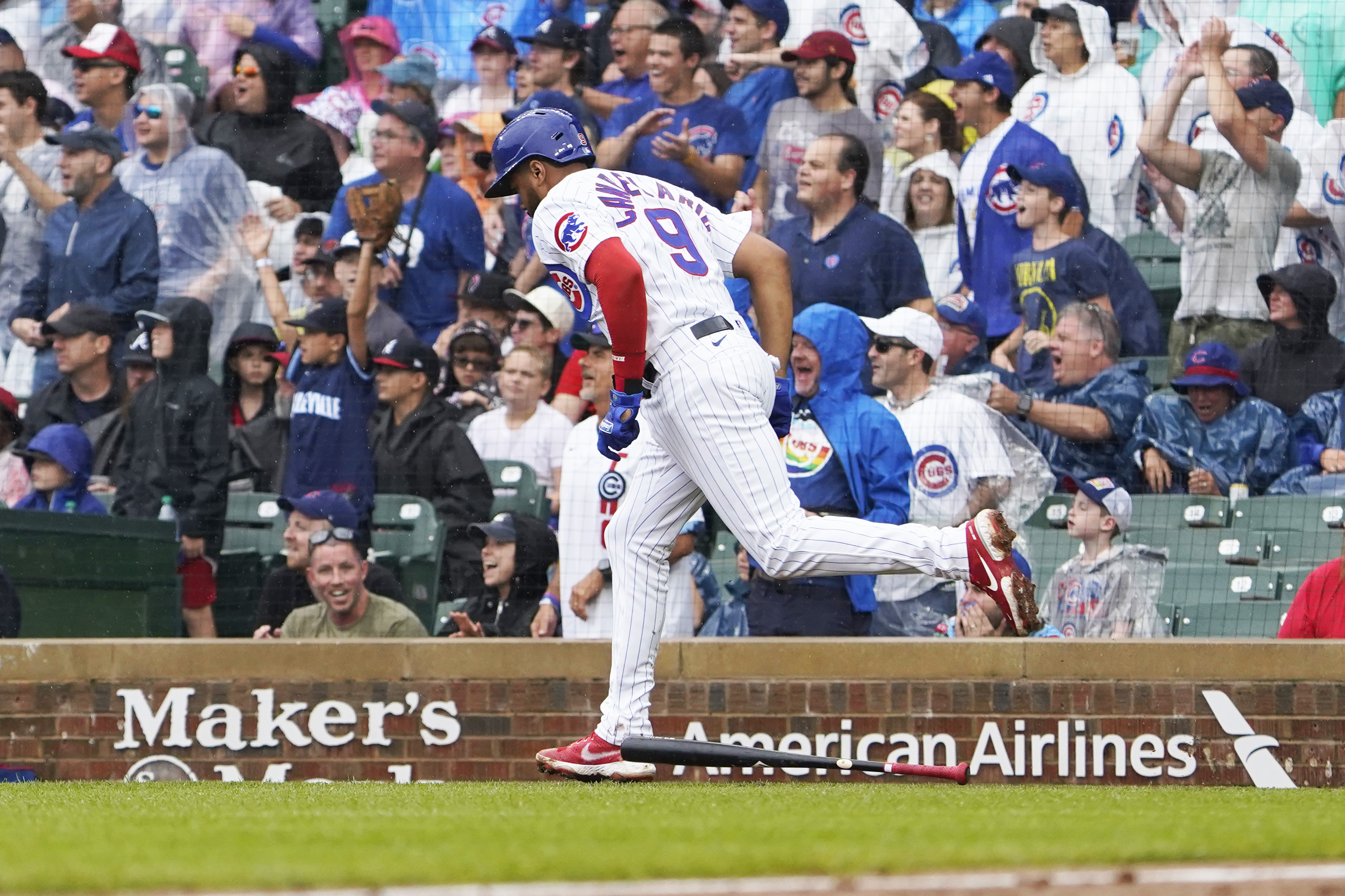 Swanson and Candelario go deep as the Cubs hold off the Braves 8-6 at rainy  Wrigley – Winnipeg Free Press