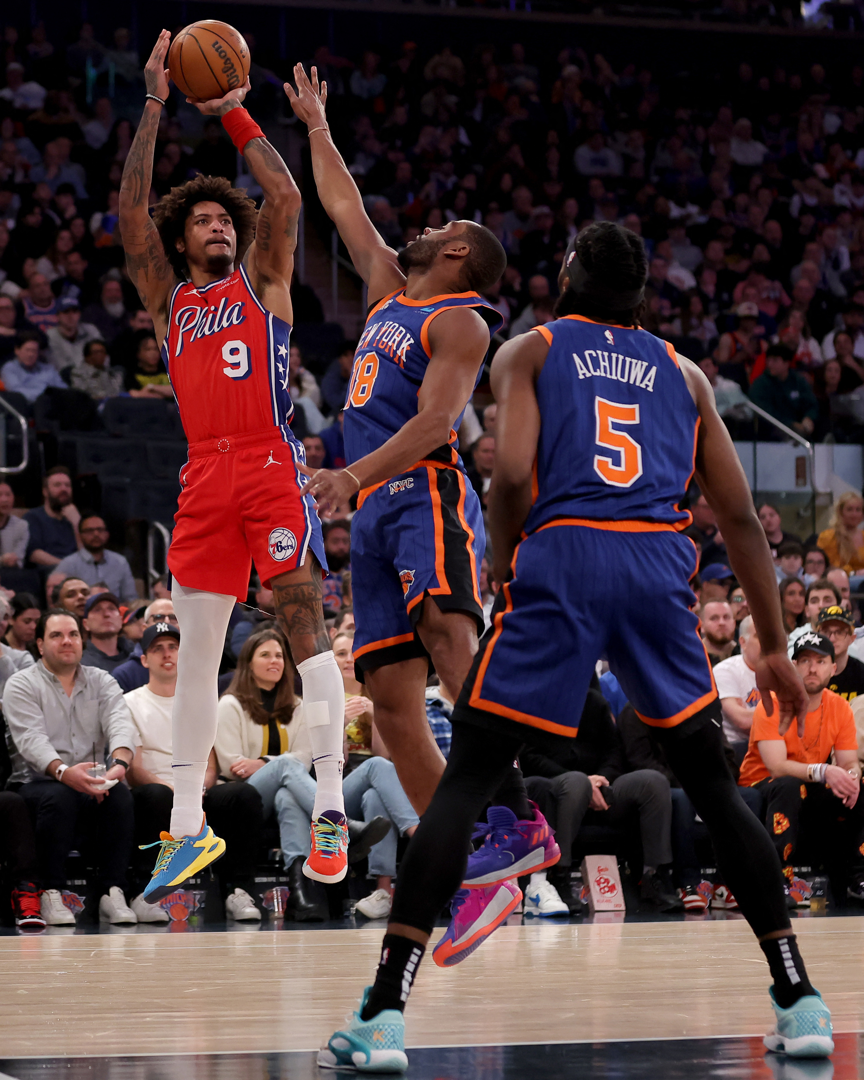 Philadelphia 76ers squeeze past New York Knicks in lowest-scoring