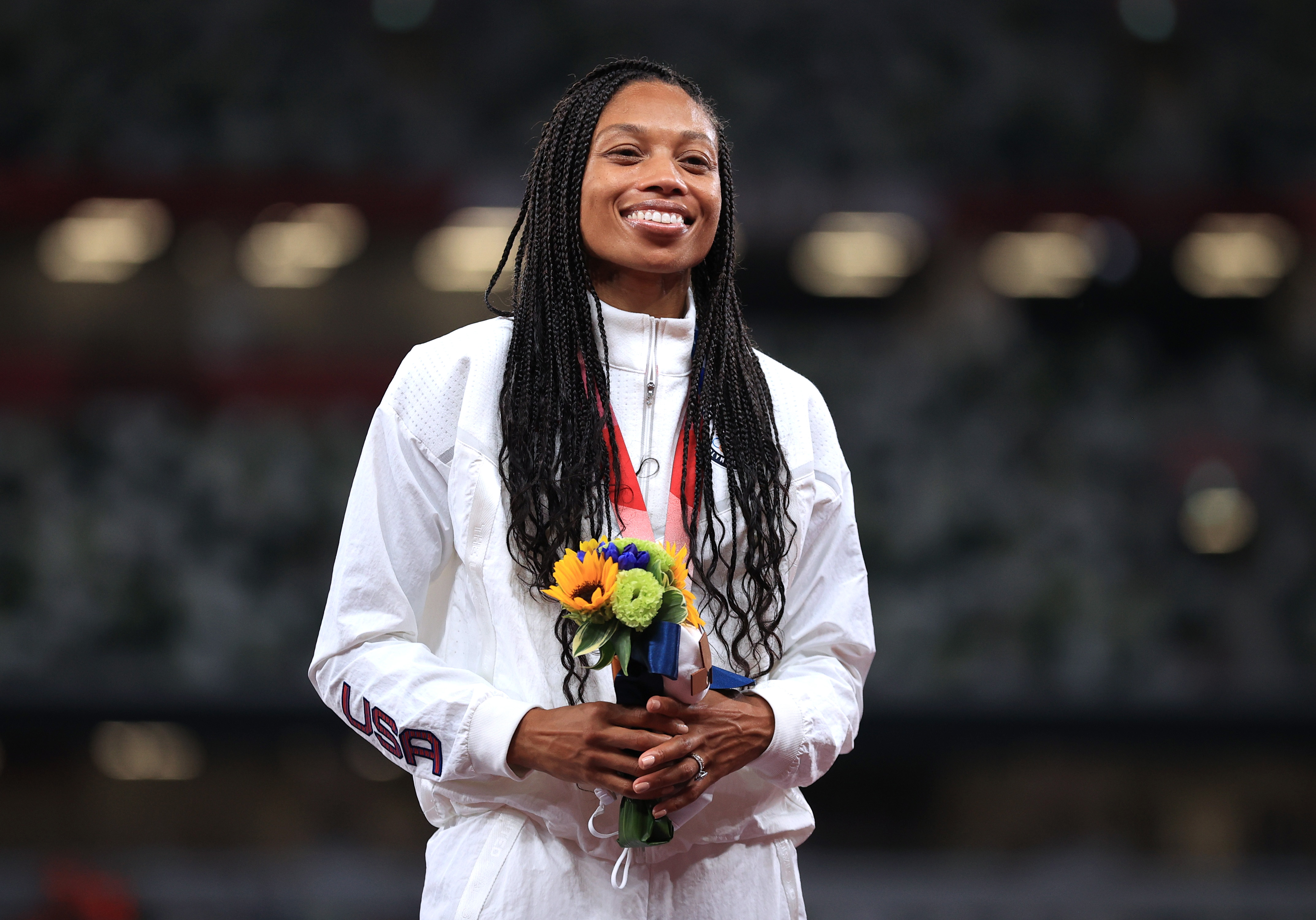 Olympics: Allyson Felix strives for gold and equality for mother