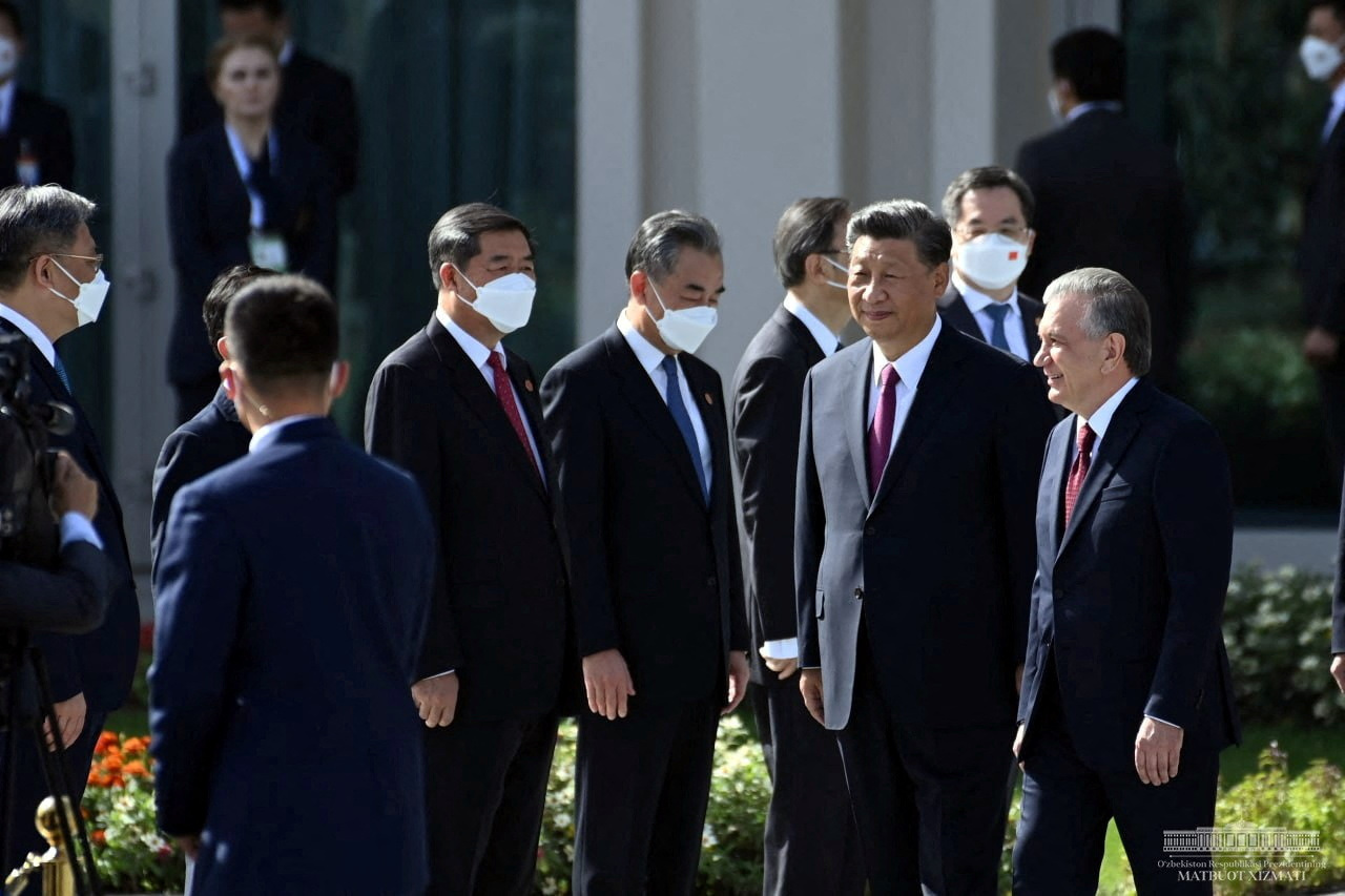 China's President Xi Jinping visits Uzbekistan