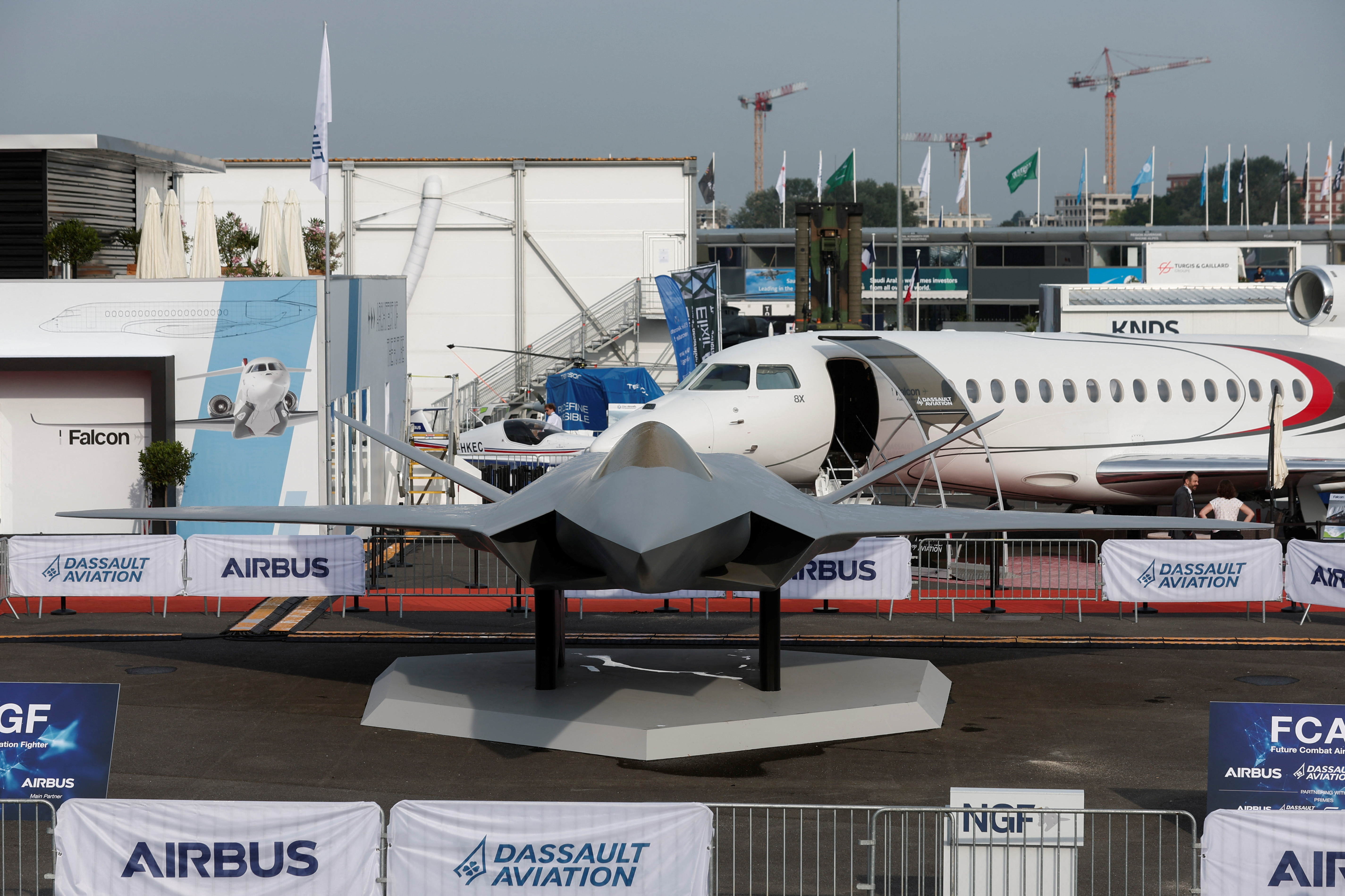 54th Paris Air Show at Le Bourget Airport near Paris