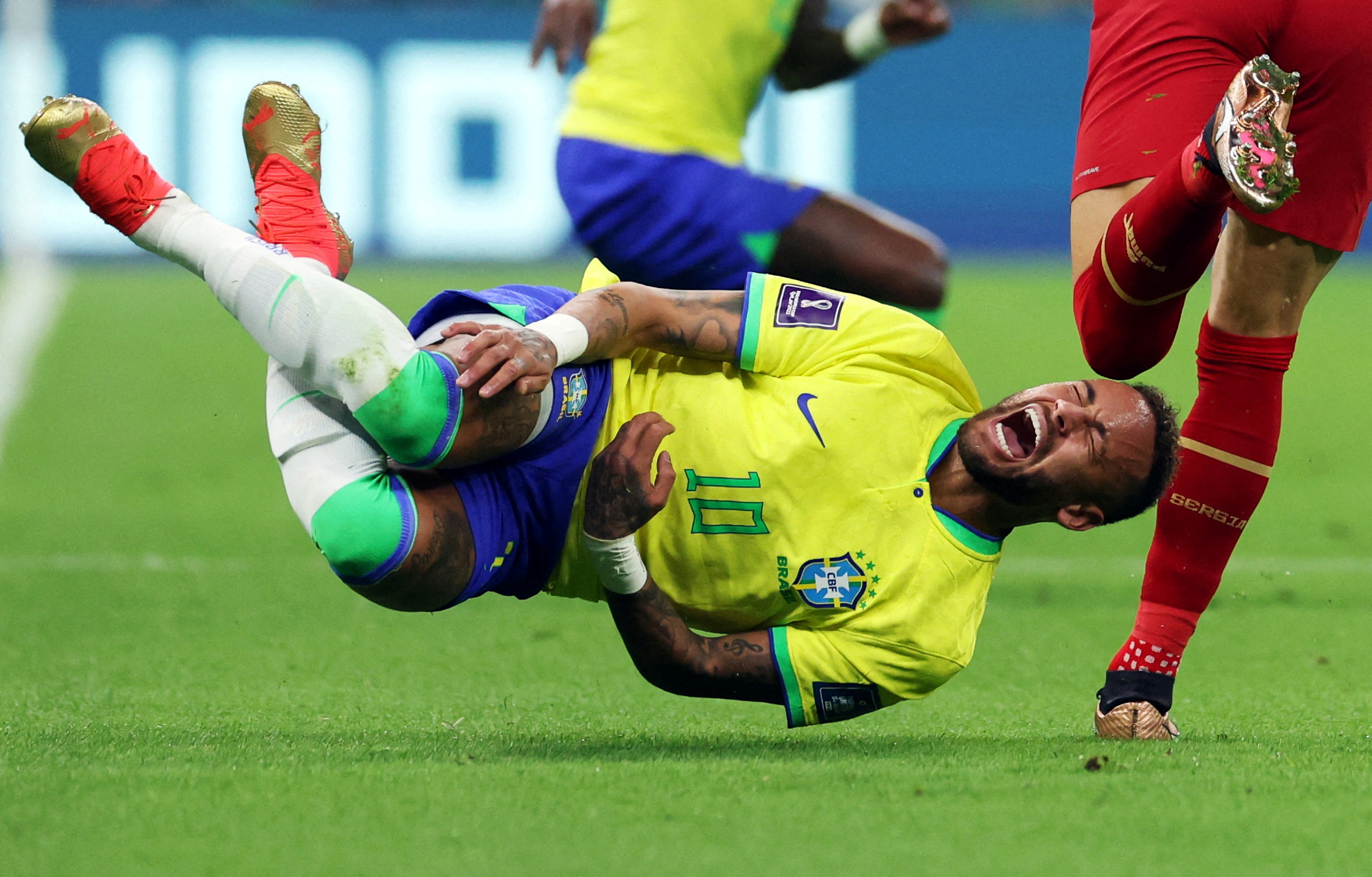 Lucas Paqueta Brazil v Serbia Group G World Cup Qatar 2022 Images