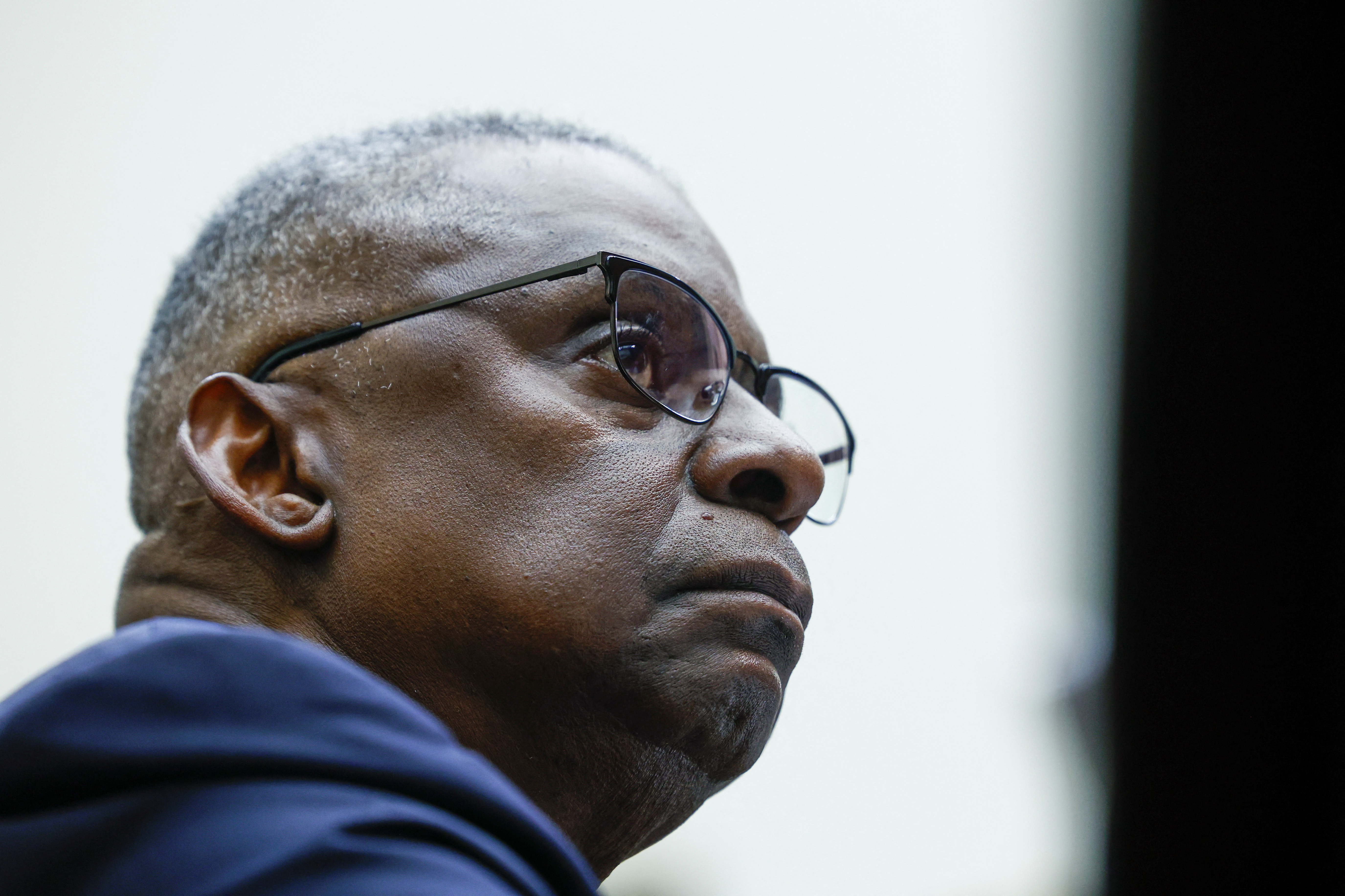 U.S. Defense Secretary Lloyd Austin testifies before a House Armed Services Committee hearing about his failure to disclose his cancer diagnosis and subsequent hospitalizations, on Capitol Hill