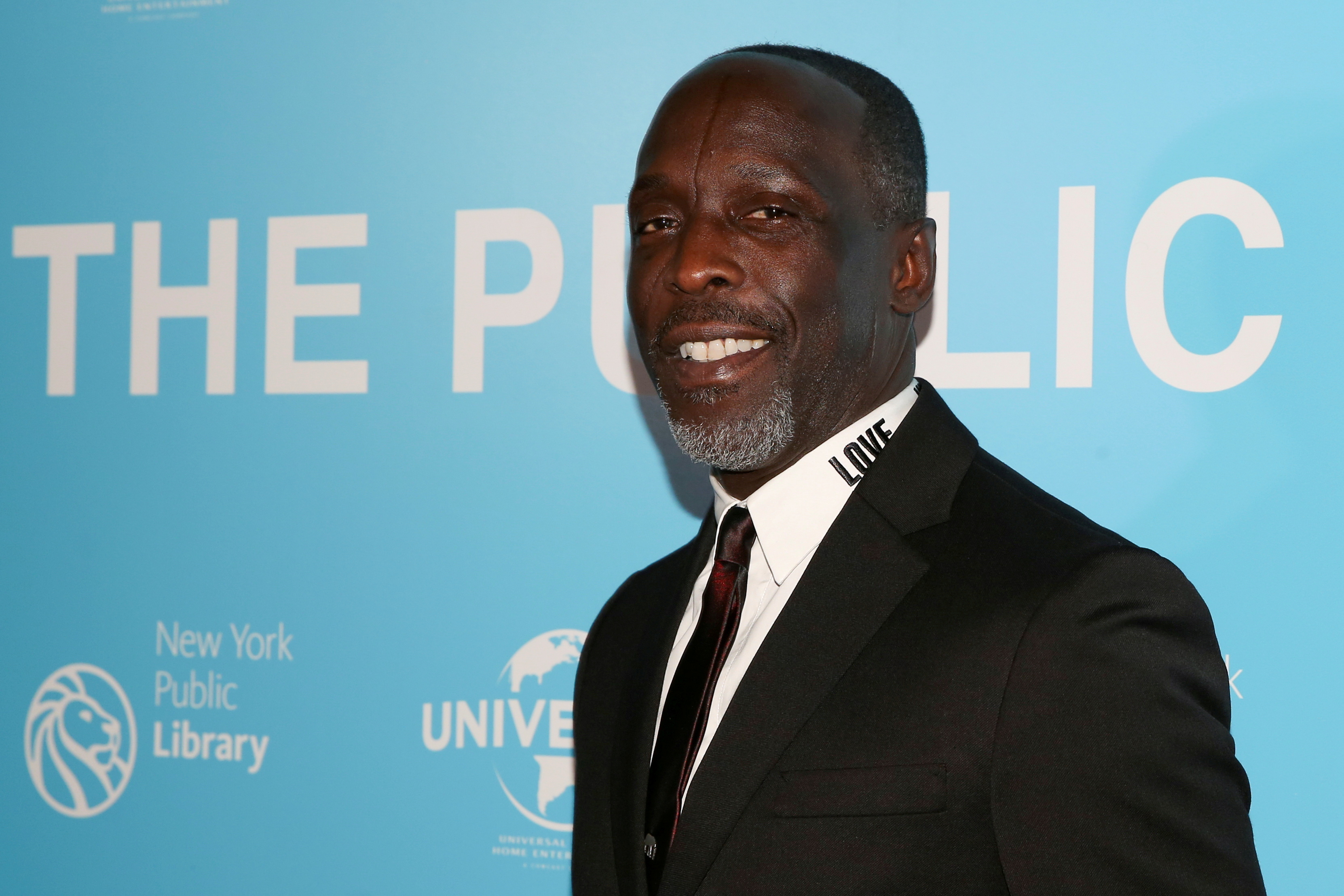 Michael K Williams arrives for the premiere of 