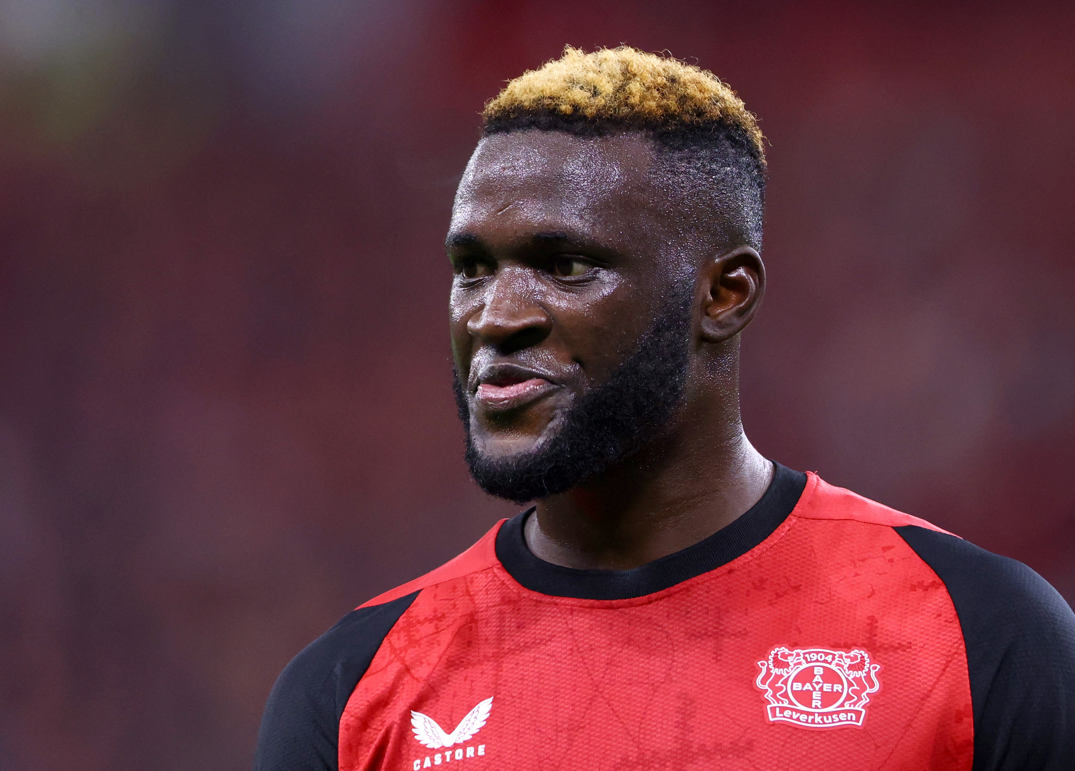 Leverkusen's Boniface Involved In Car Crash - Reports | Reuters