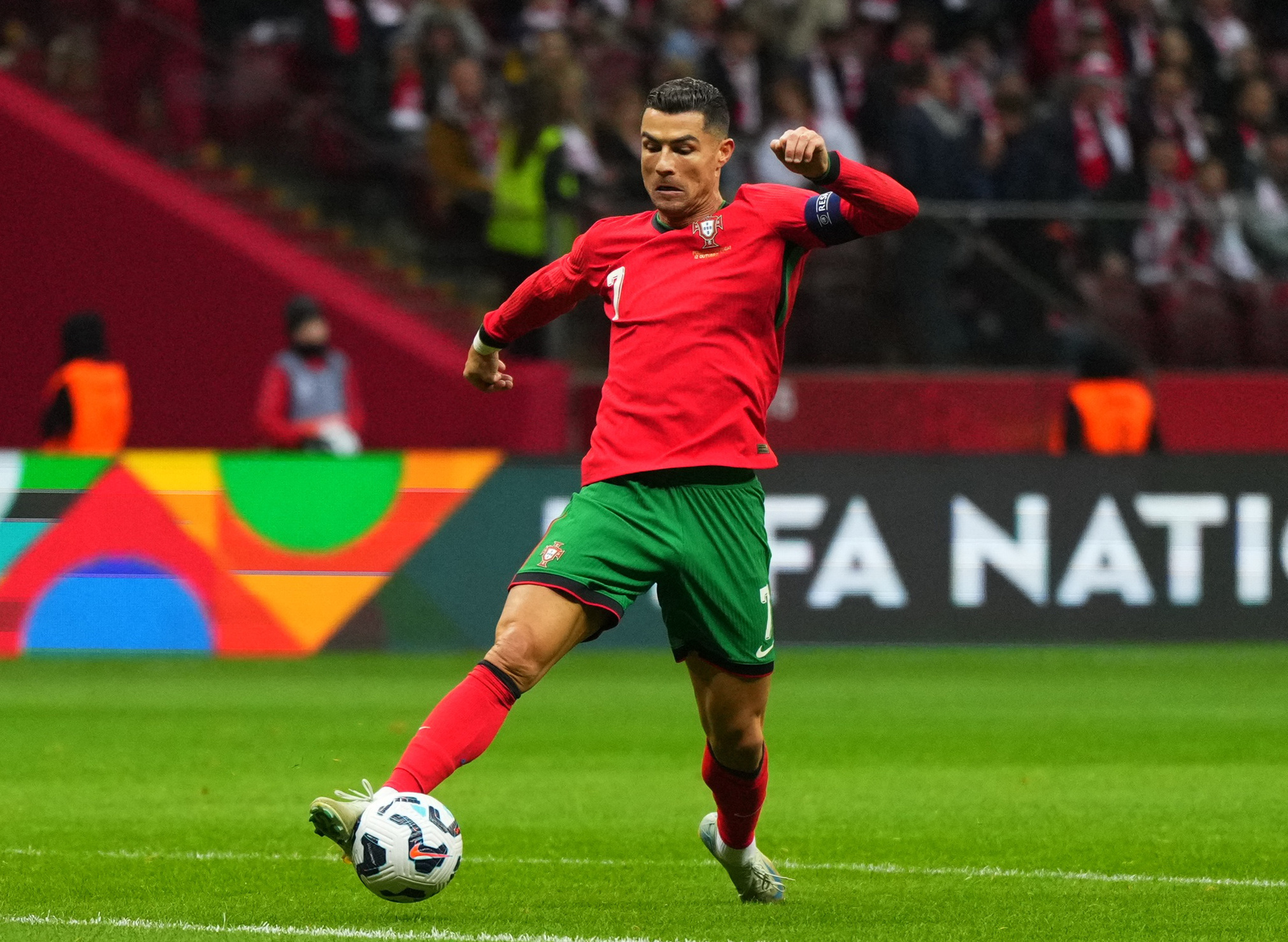 Ronaldo on target as Portugal maintain perfect Nations League start