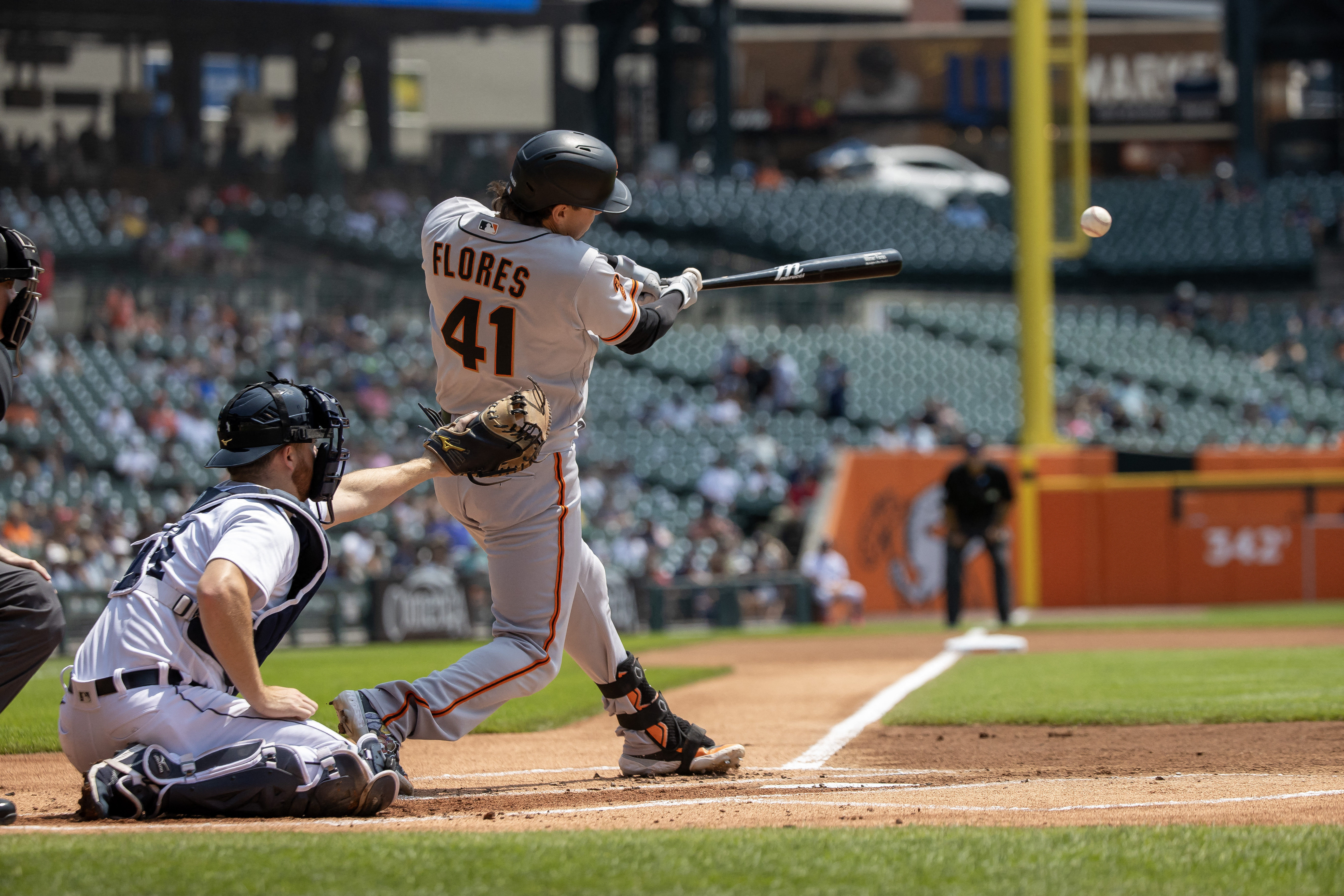 Tigers hand Giants sixth straight loss in makeup game