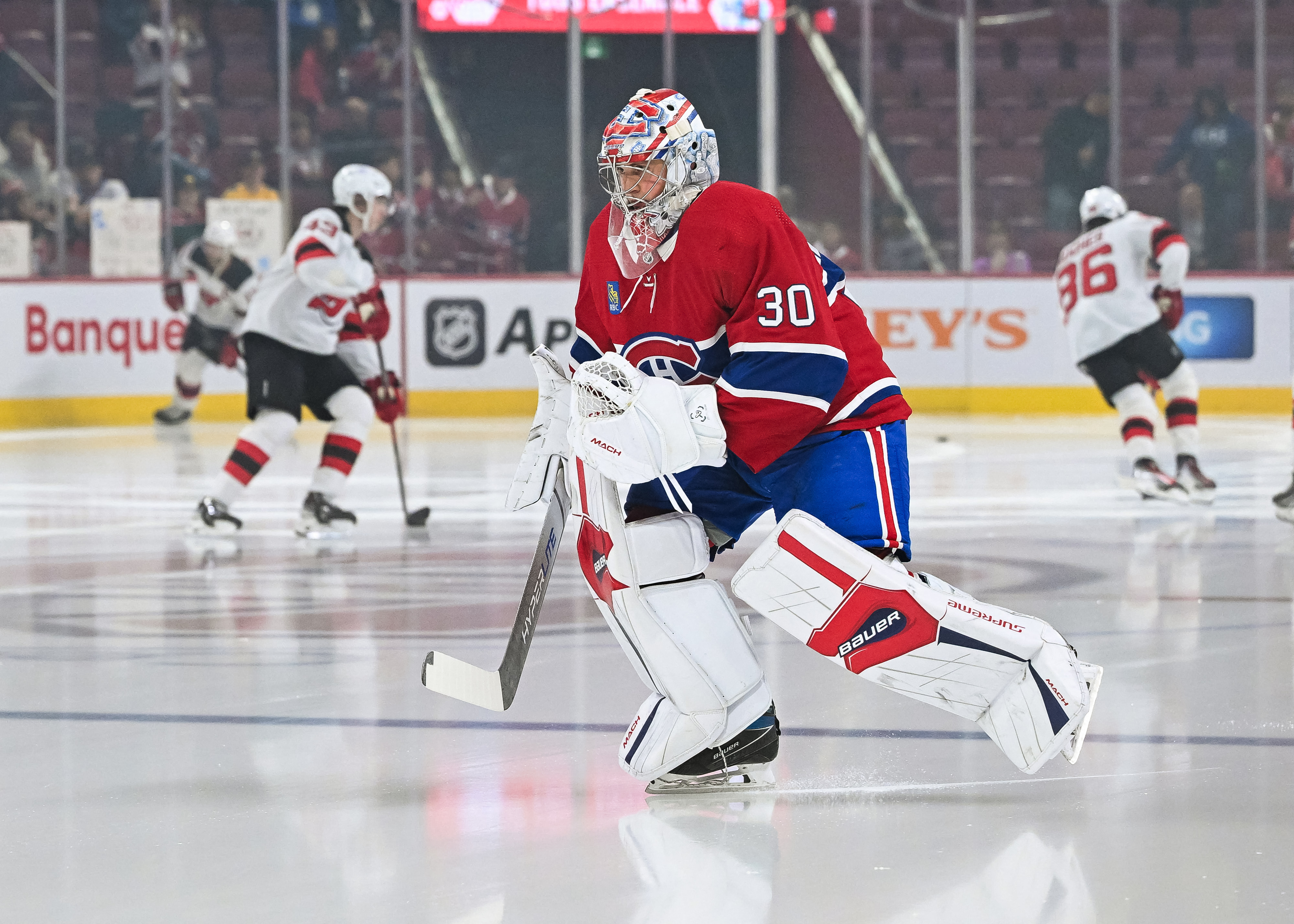 Jack Hughes' three-point night leads Devils over Canadiens in pre-season