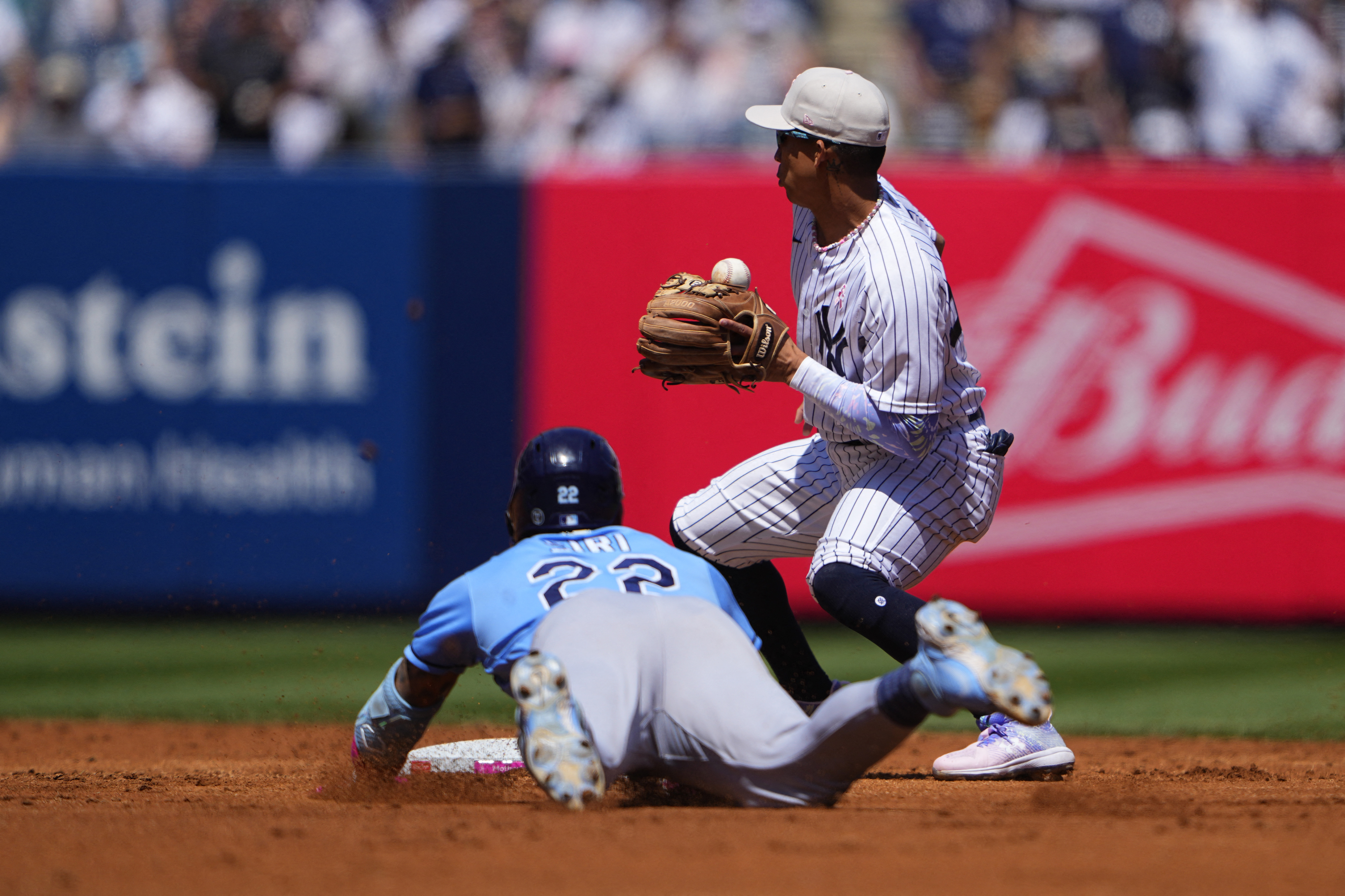 Taylor Walls' slam leads Rays past Yankees 8-7