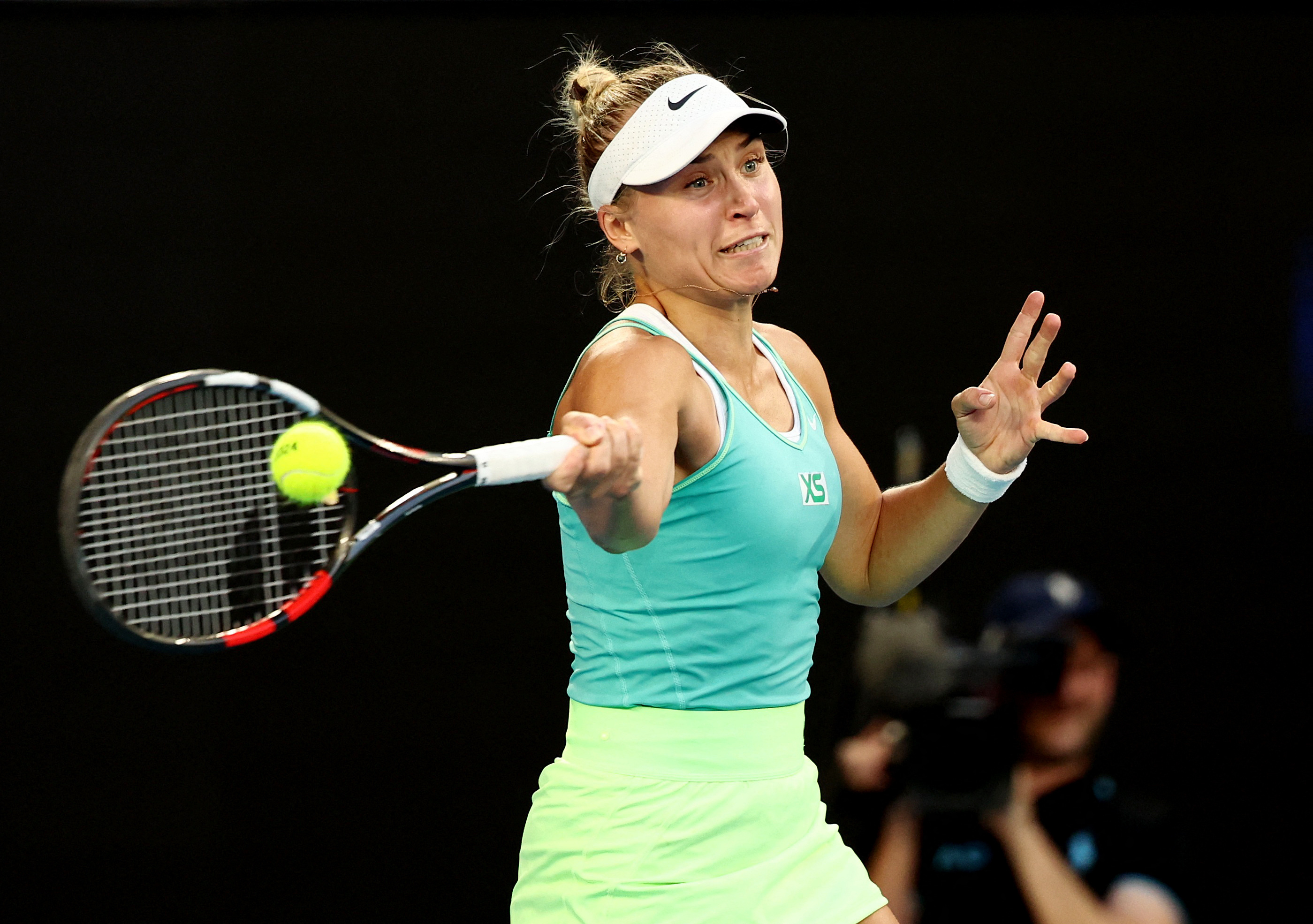 Jabeur eases past Starodubtseva into second round in Melbourne | Reuters