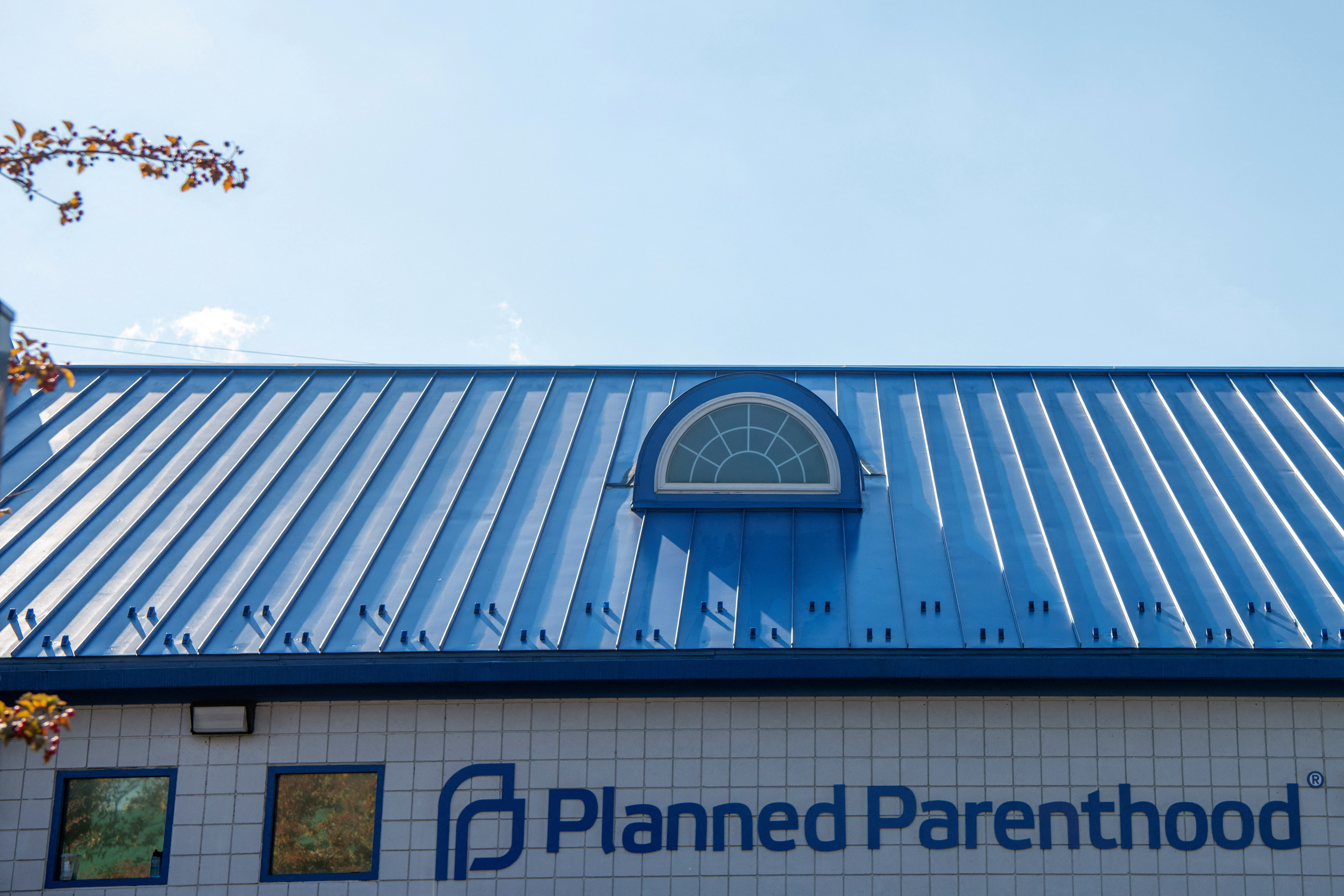 A view outside Planned Parenthood in Ohio as abortion debate rages