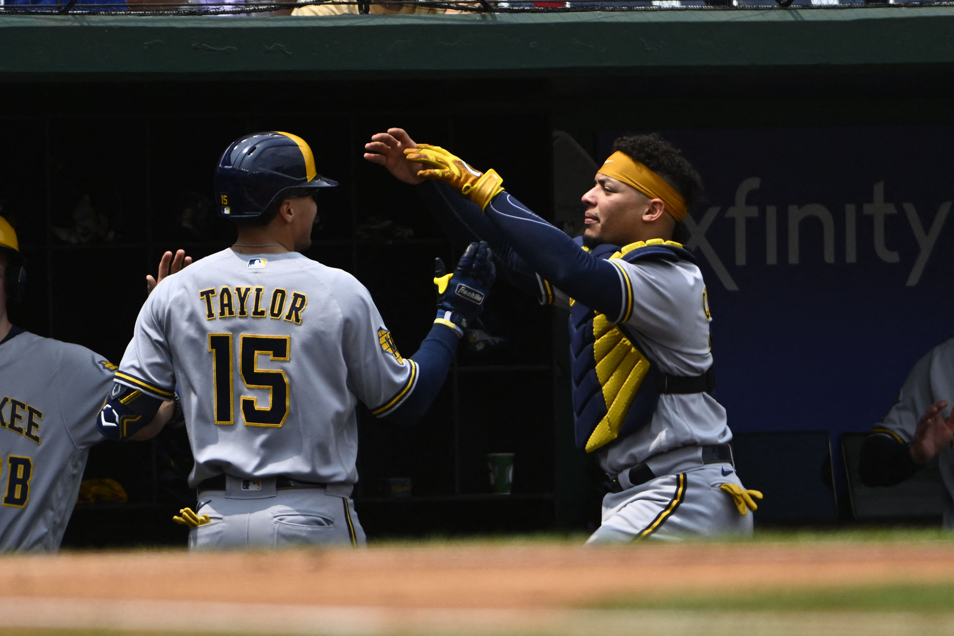 Nationals get help pulling off late rally vs. Brewers