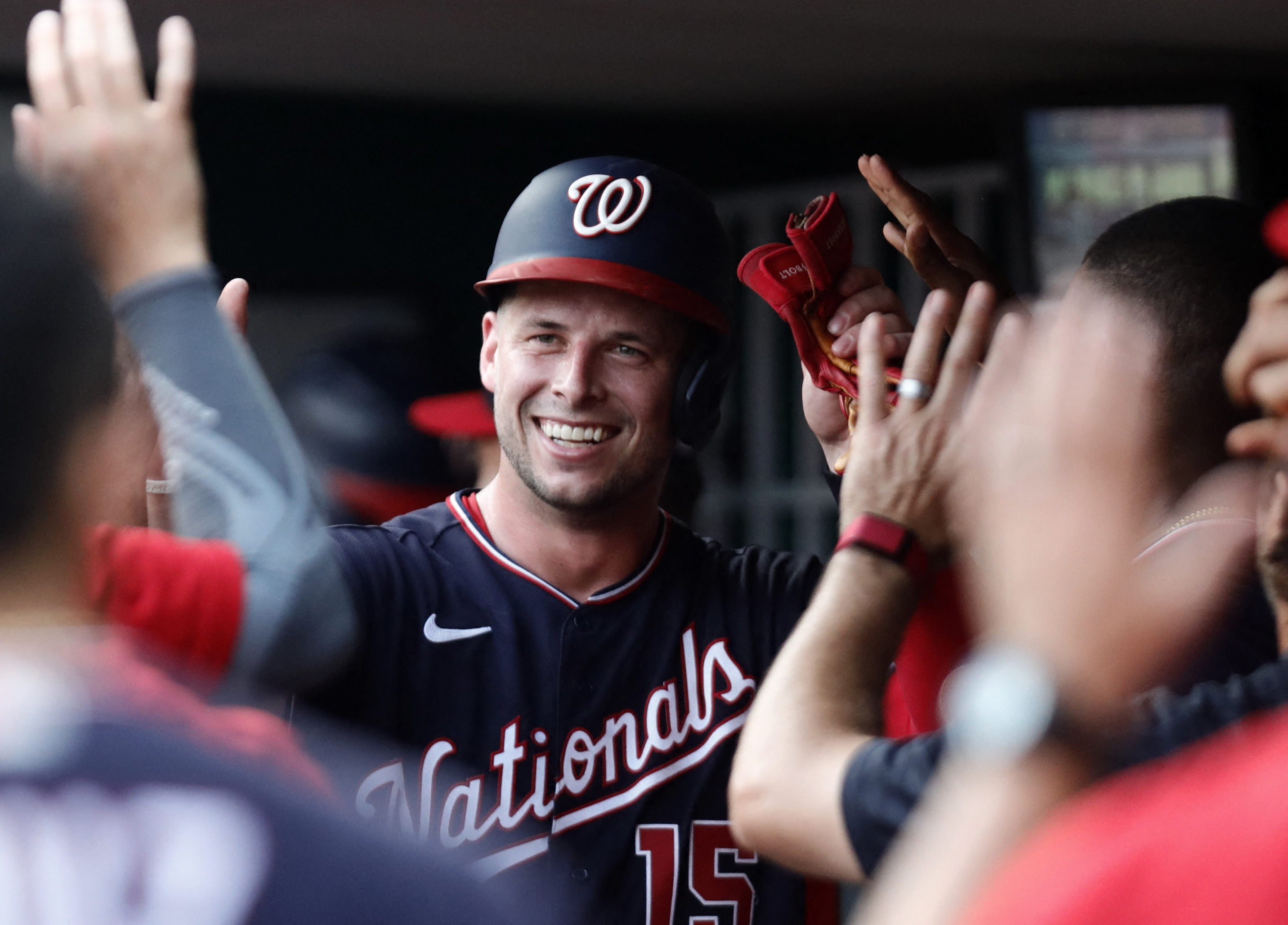 Nats extend Reds' slump behind Joan Adon's near-perfect start