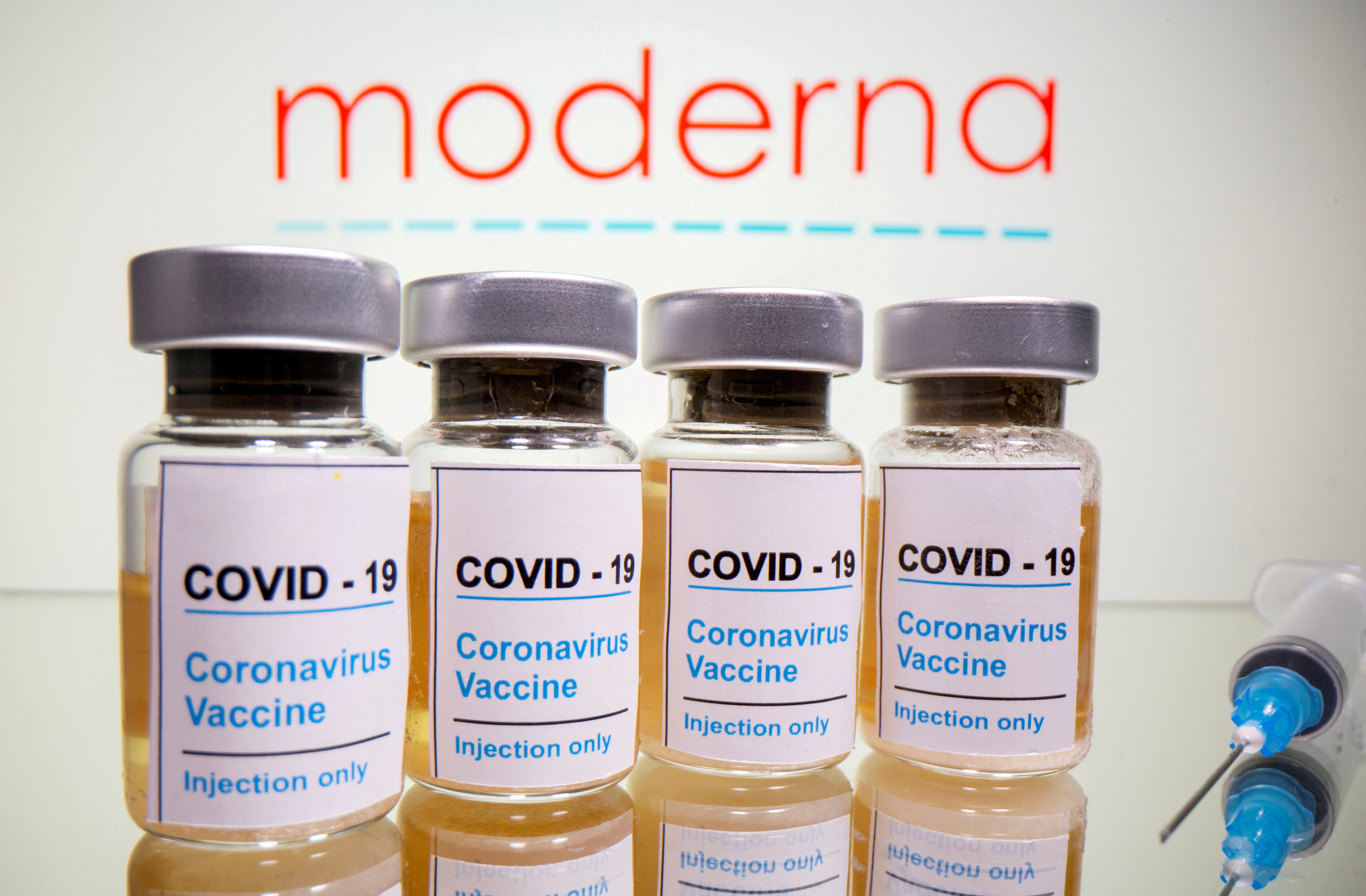 What strength is the Moderna vaccine?