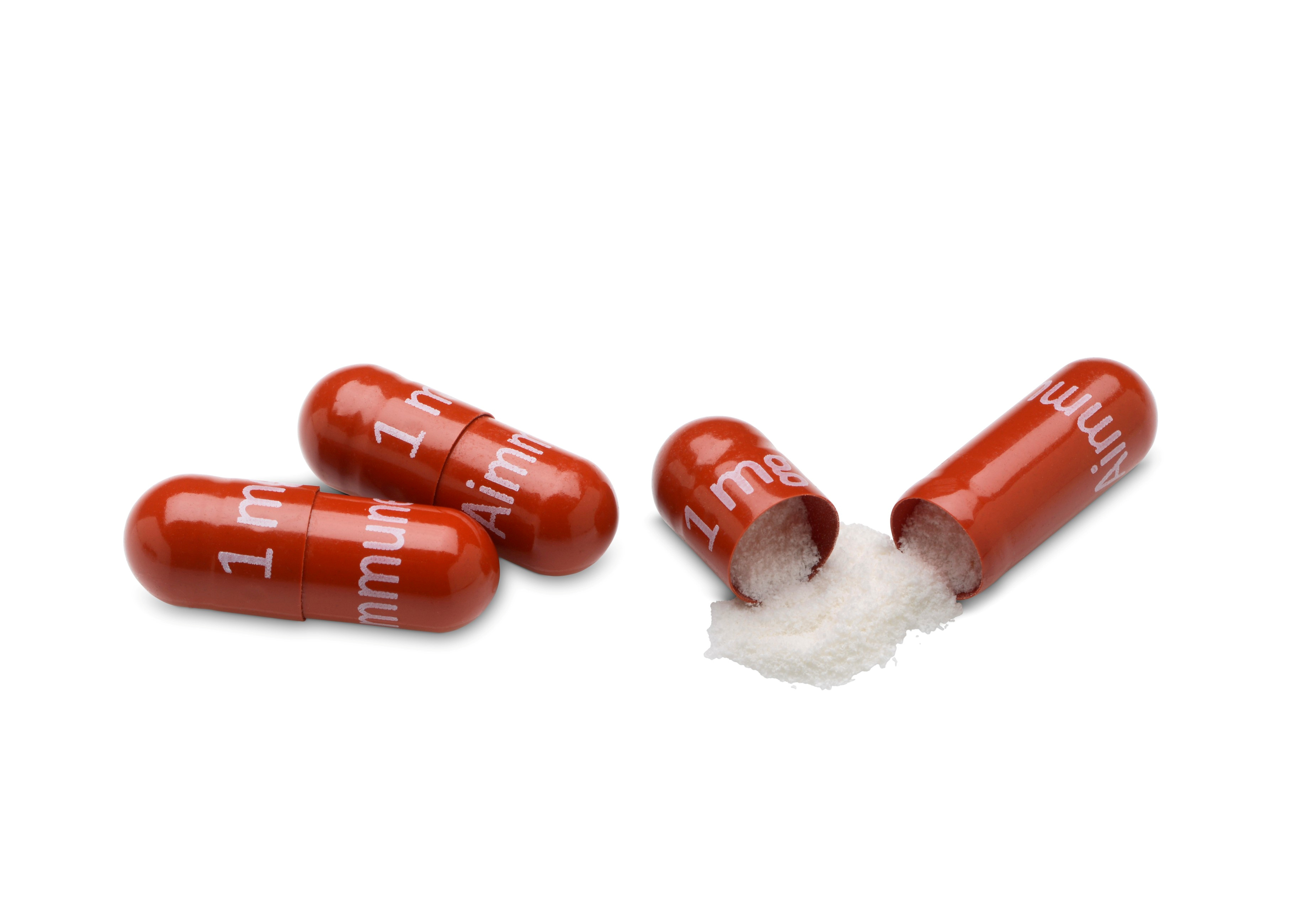 Capsules of Palforzia are shown containing pharmaceutical grade peanut powder, for use in oral immunotherapy among patients with peanut allergies, manufactured by Aimmune Therapeutics