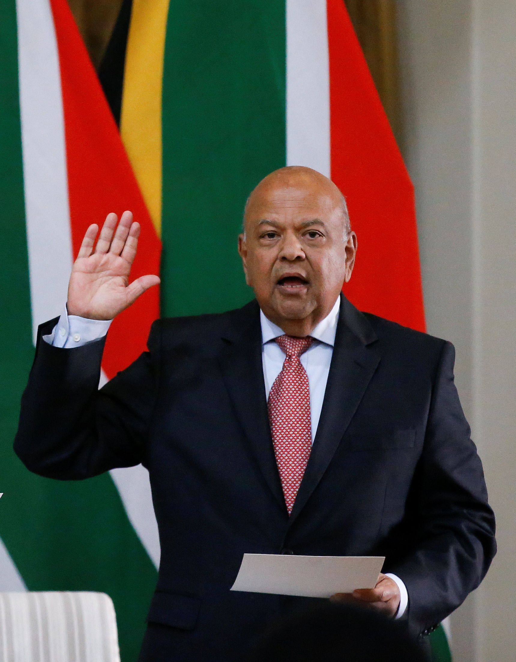 Swearing-in ceremony of South Africa's new cabinet ministers