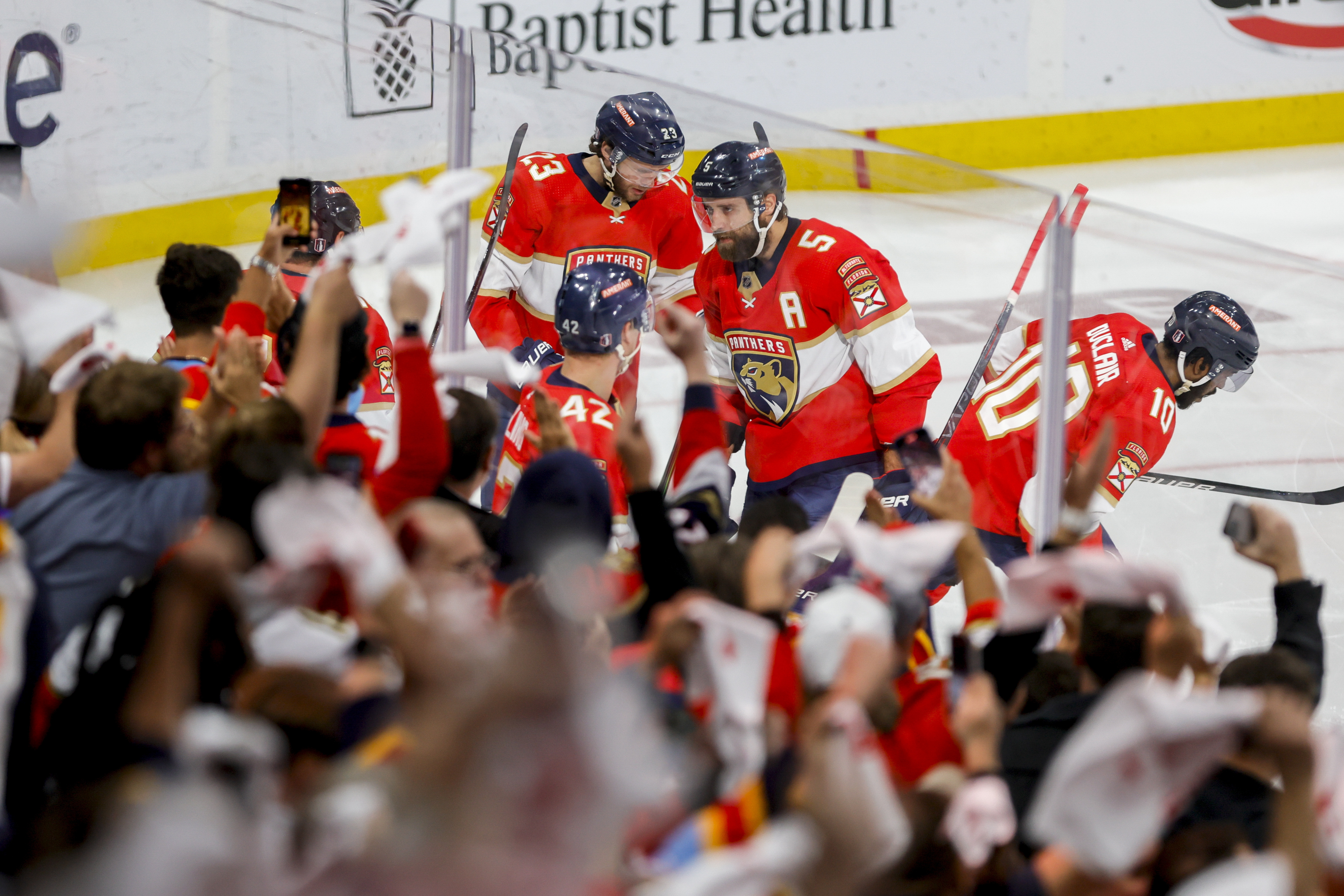 Tkachuk scores late to send Panthers to Stanley Cup final with sweep of  Hurricanes