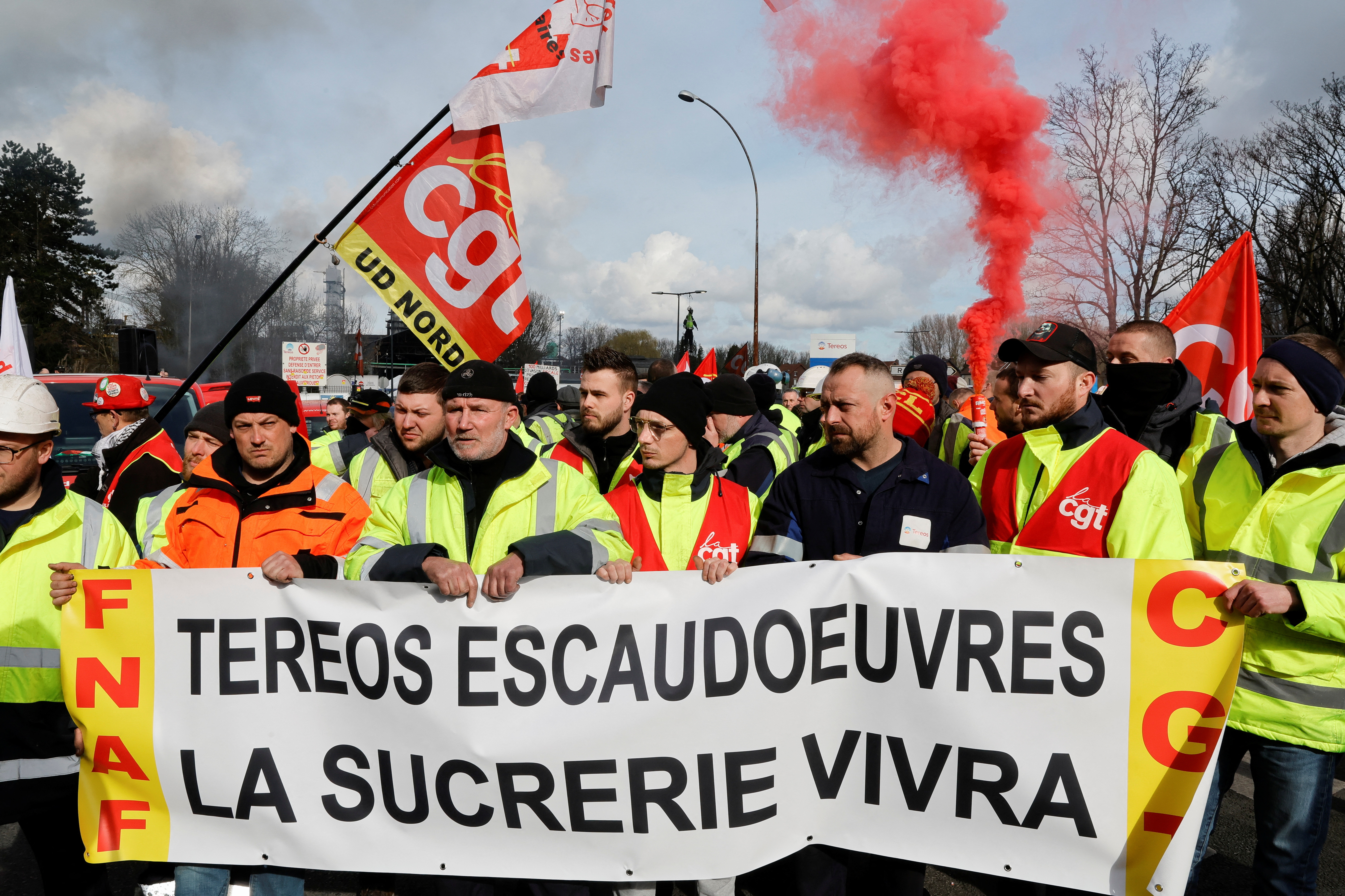 Eighth day of national protest in France against the pension reform