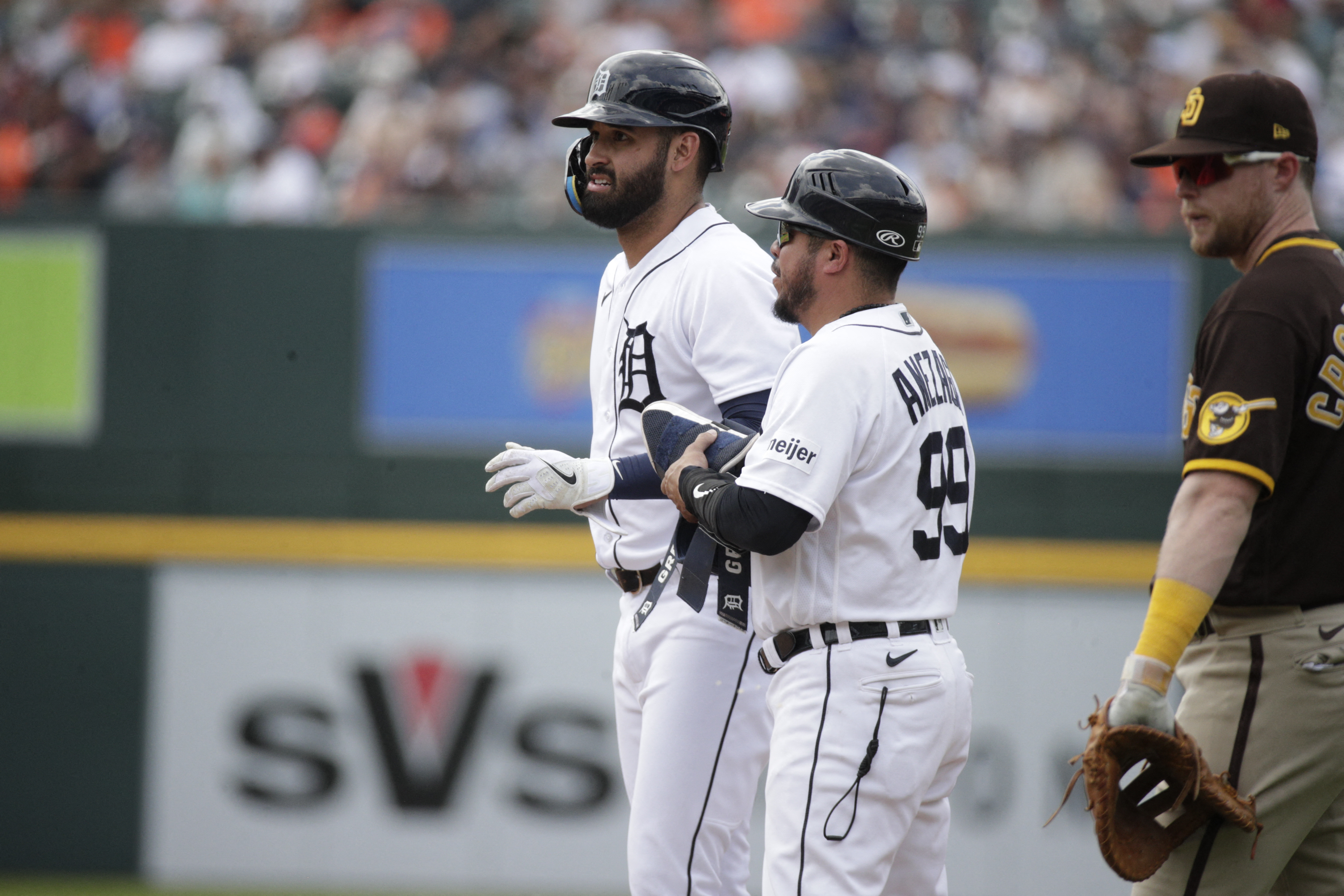 Detroit Tigers vs. San Diego Padres: Best photos at Comerica Park