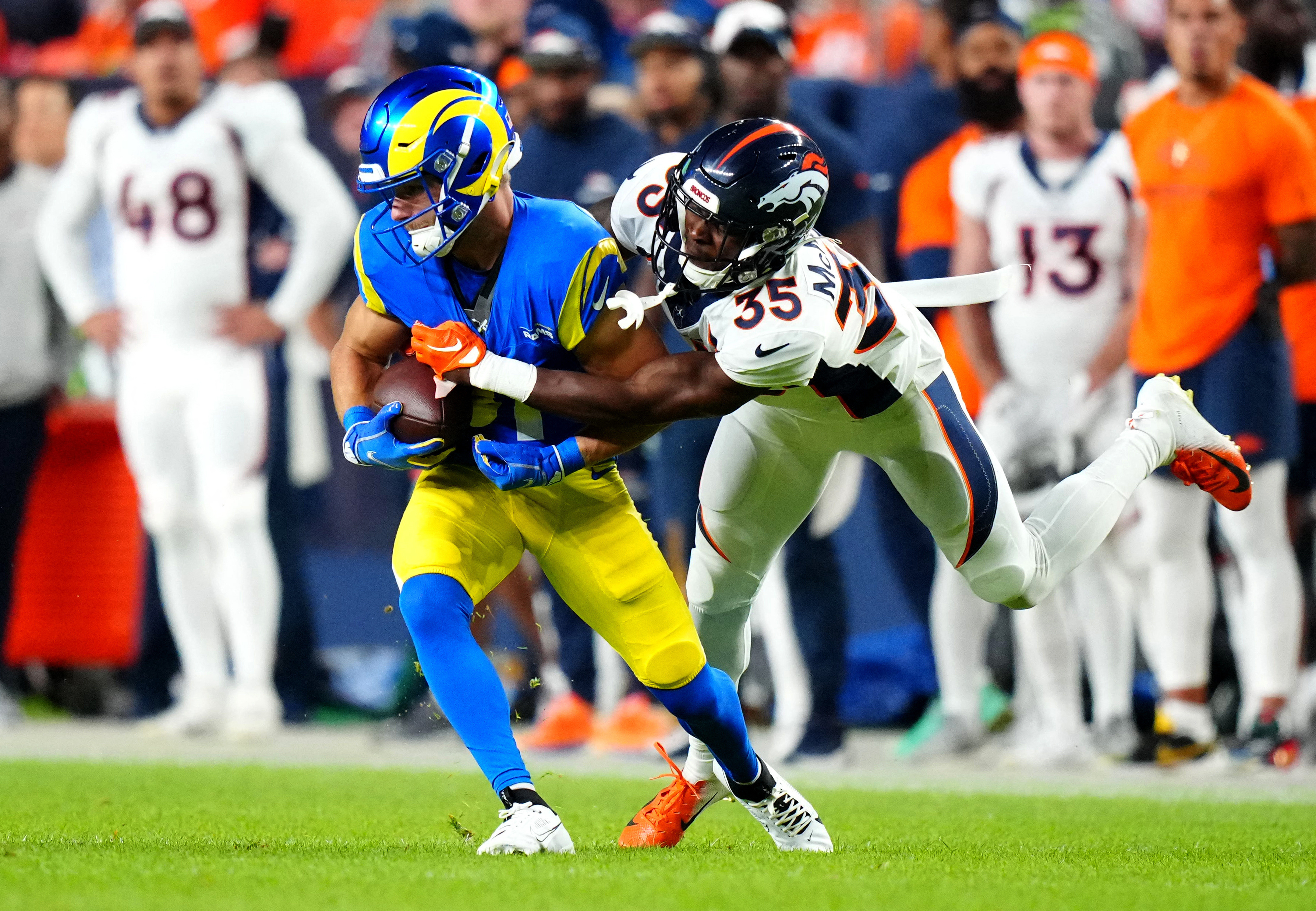 Broncos finish preseason with 41-0 rout of Rams