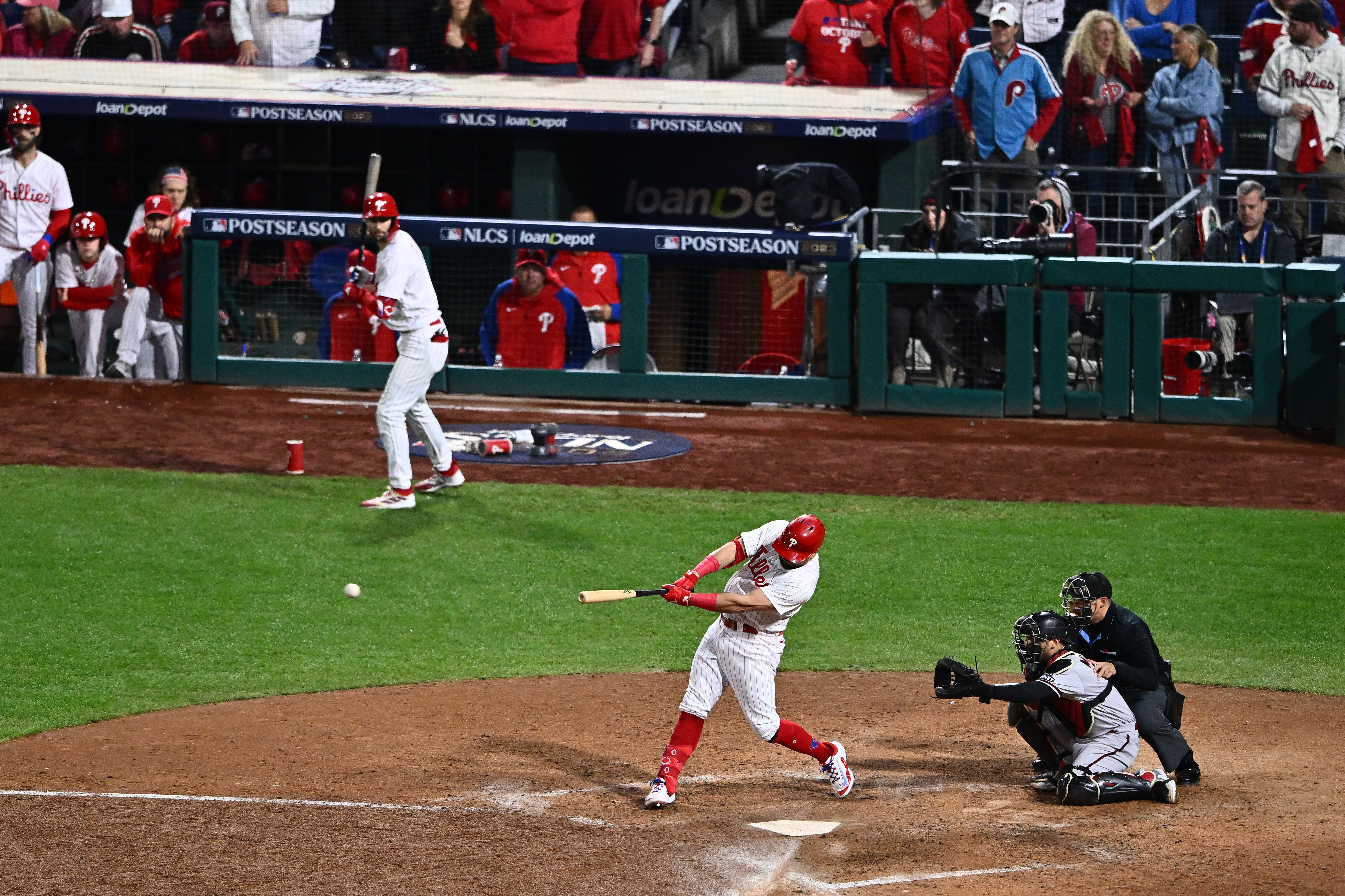 MLB playoffs: Phillies stun Cardinals with ninth-inning comeback - Los  Angeles Times