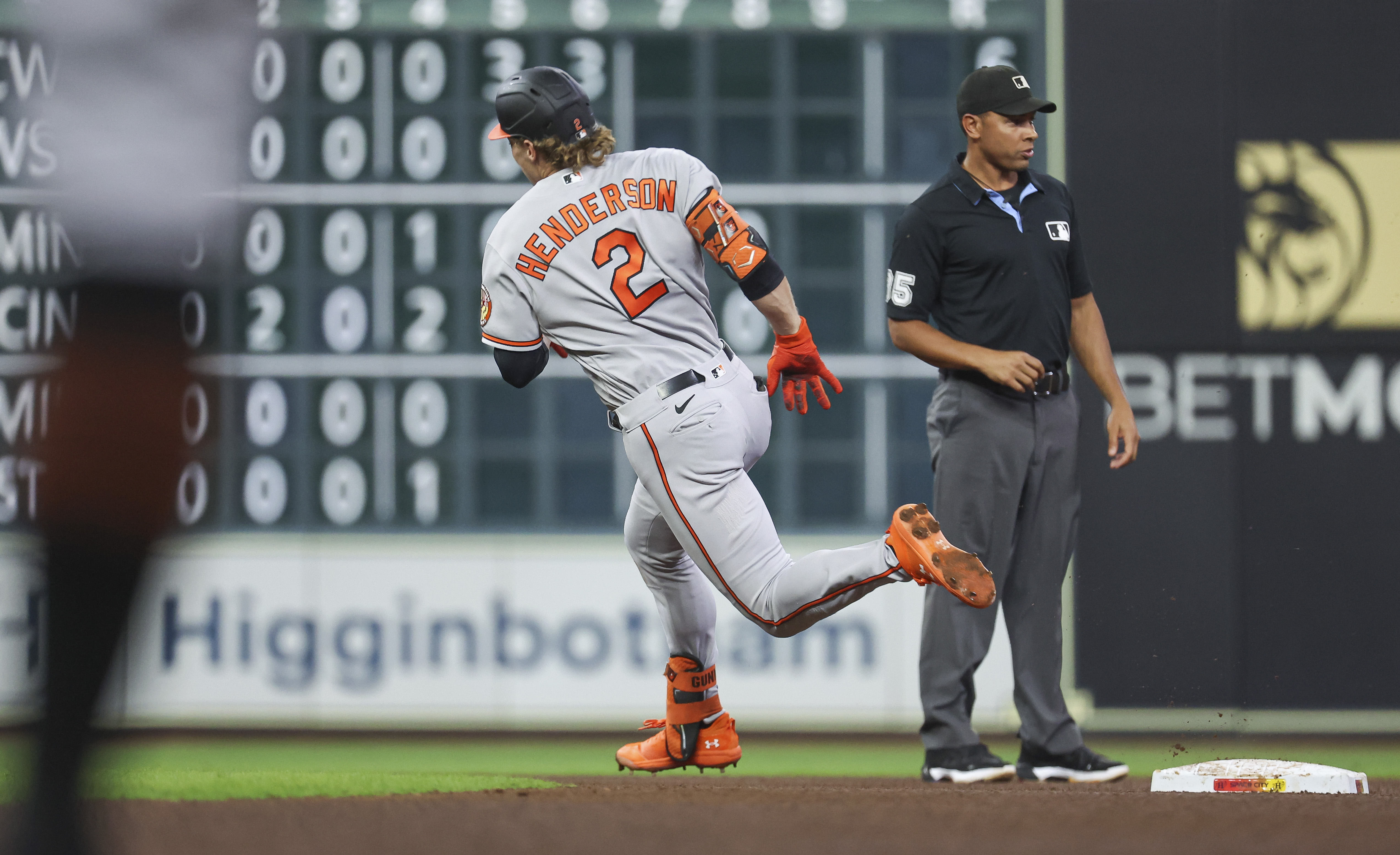 Austin Hays: Jersey - Game-Used (8/9/23 vs. Astros (2-Run HR), 8