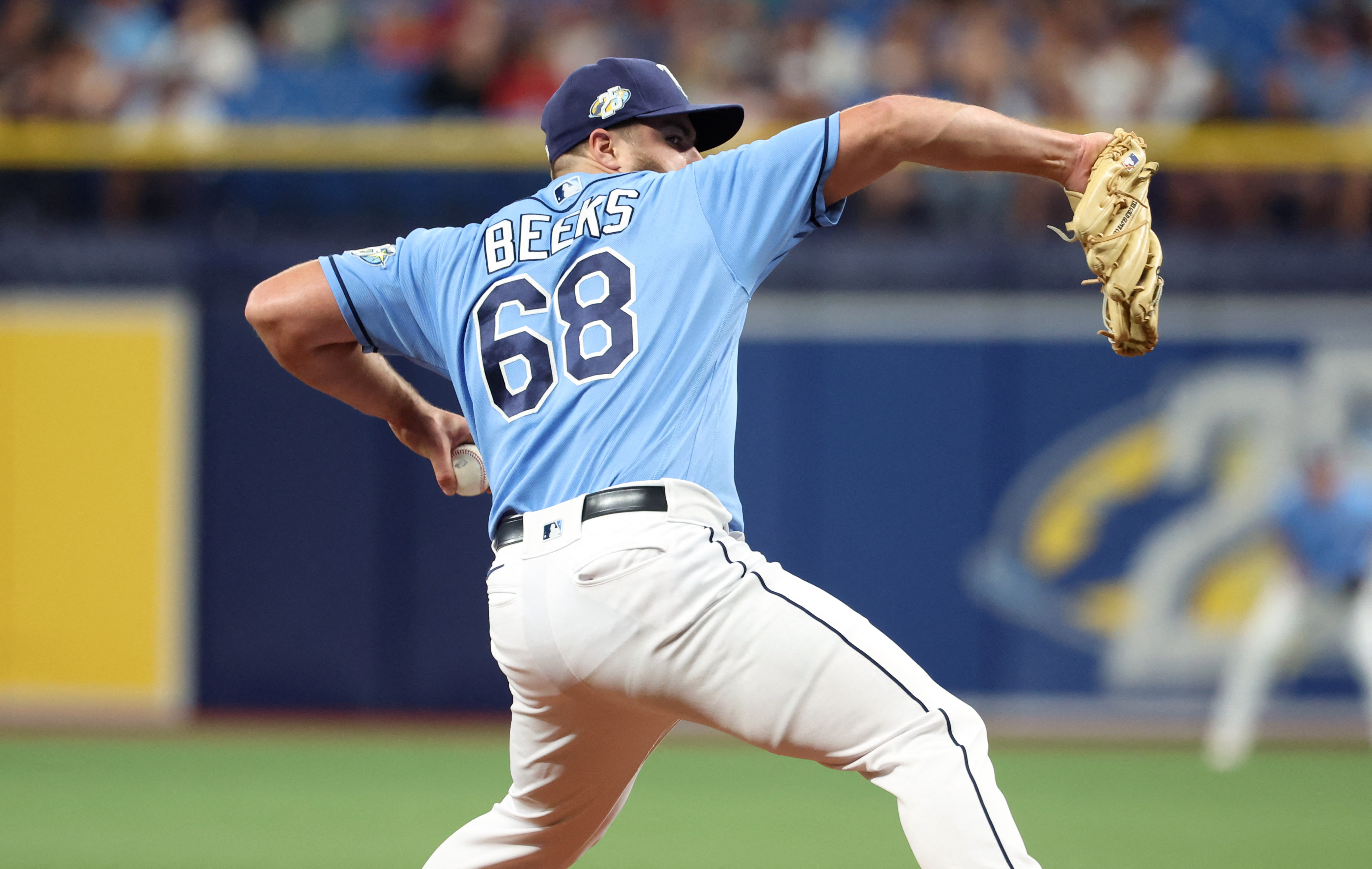 Jalen Beeks, Tampa Bay Rays beat Chicago Cubs