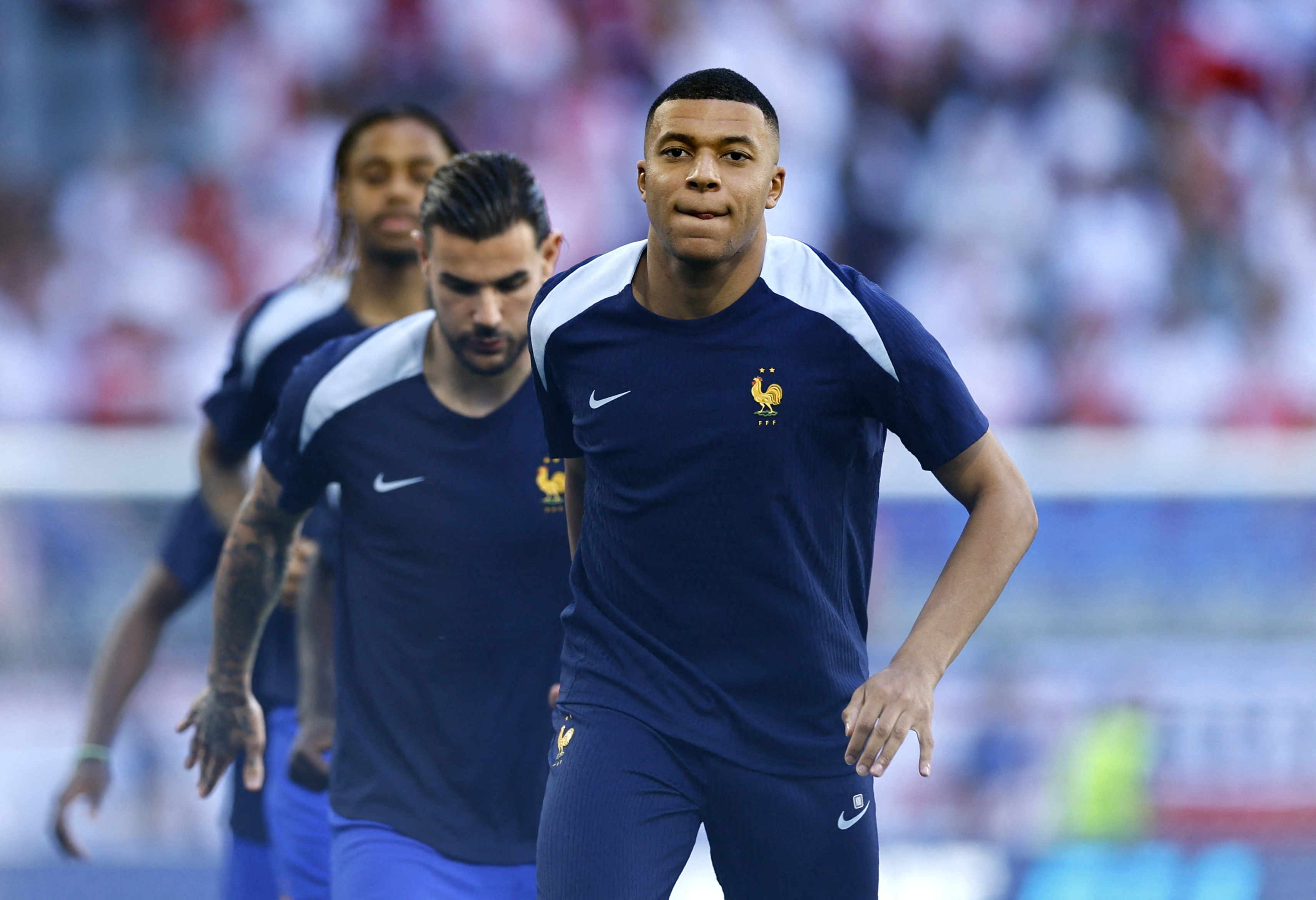 Mbappe starts for France as Griezmann drops to bench against Poland