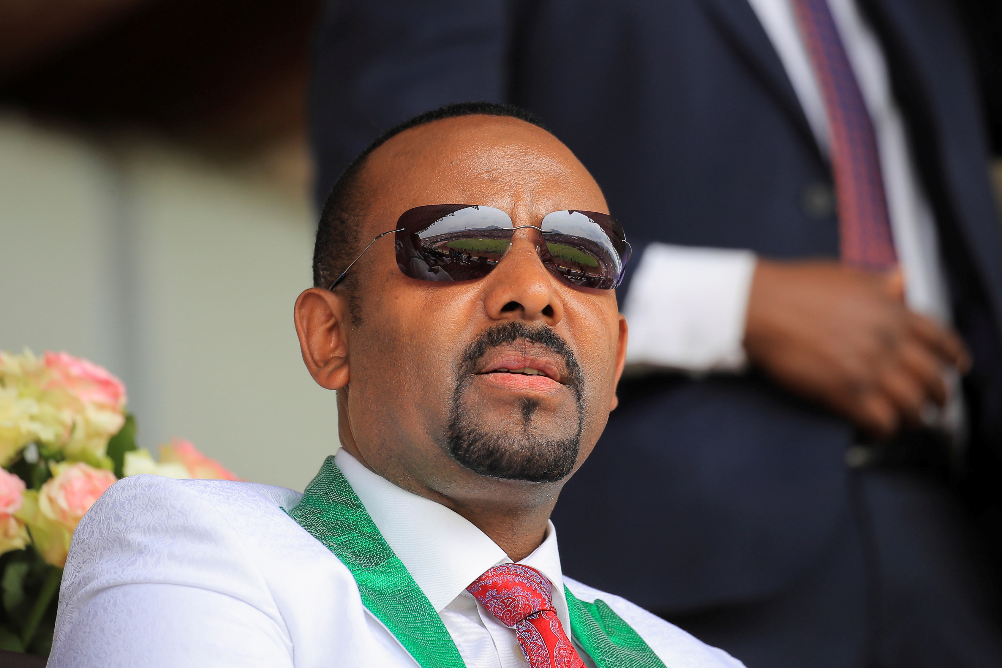 Ethiopian Prime Minister Abiy Ahmed attends his last campaign event ahead of Ethiopia's parliamentary and regional elections scheduled for June 21, in Jimma, Ethiopia, June 16, 2021. REUTERS/Tiksa Negeri