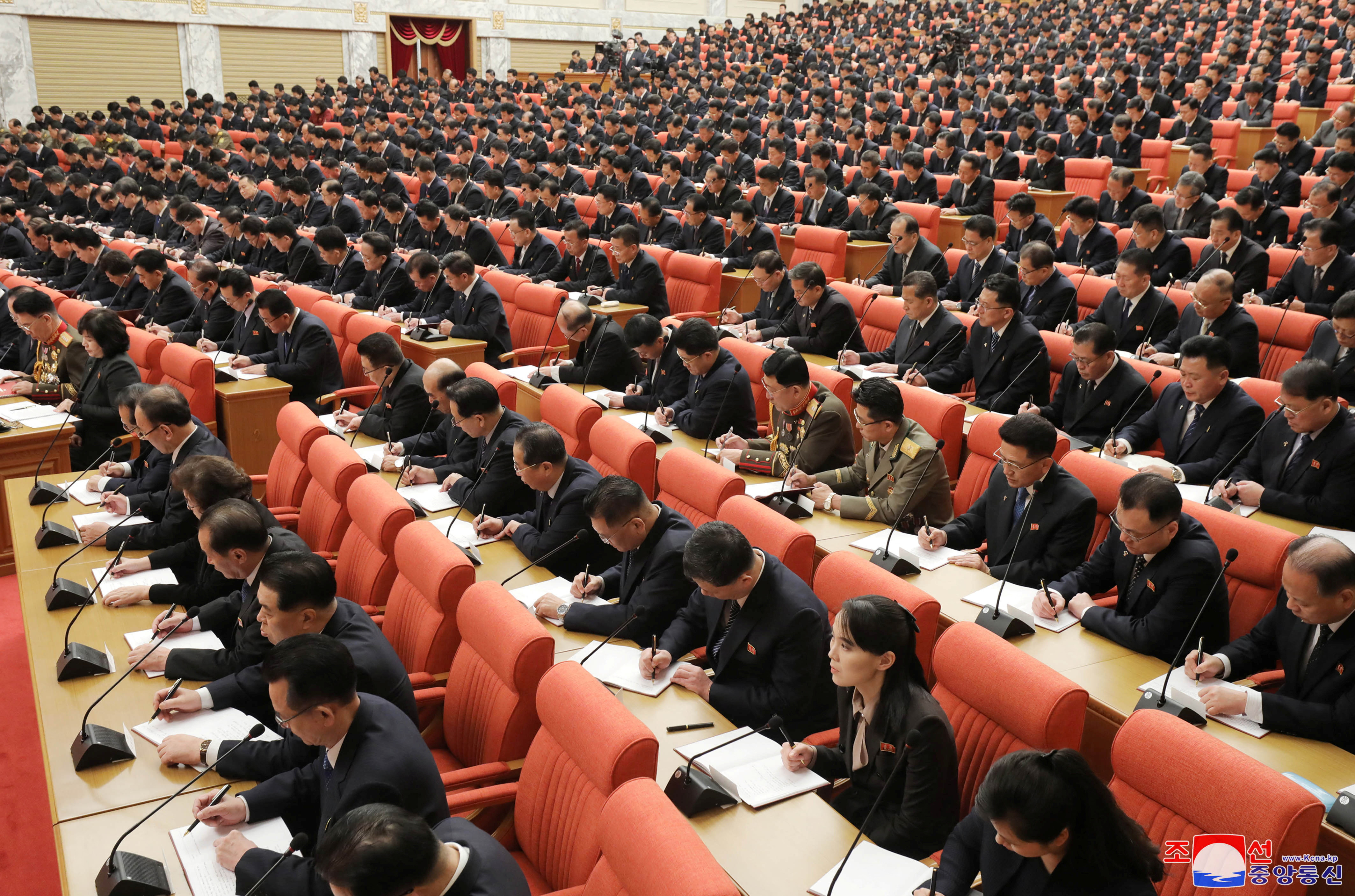 The 7th enlarged plenary meeting of the 8th Central Committee of the Workers' Party of Korea (WPK) in Pyongyang