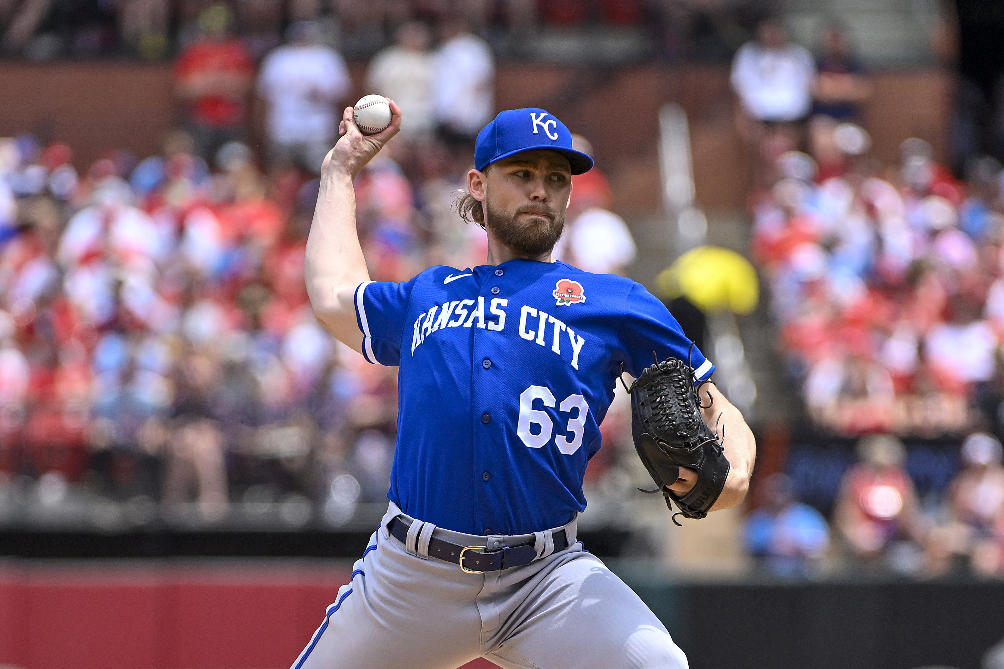 Four Royals pitchers combine on two-hit shutout of Cardinals