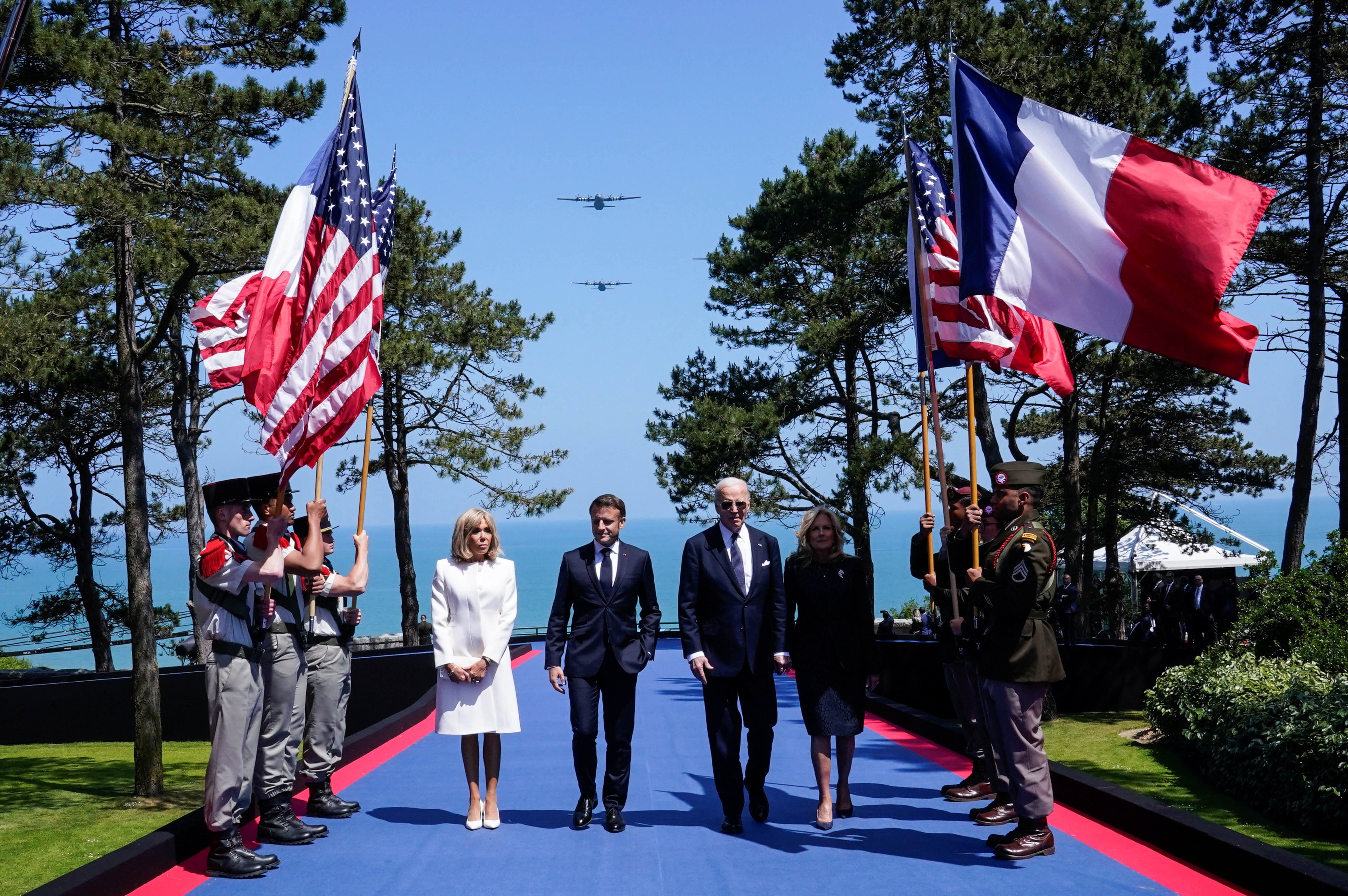 U.S. President Biden visits France