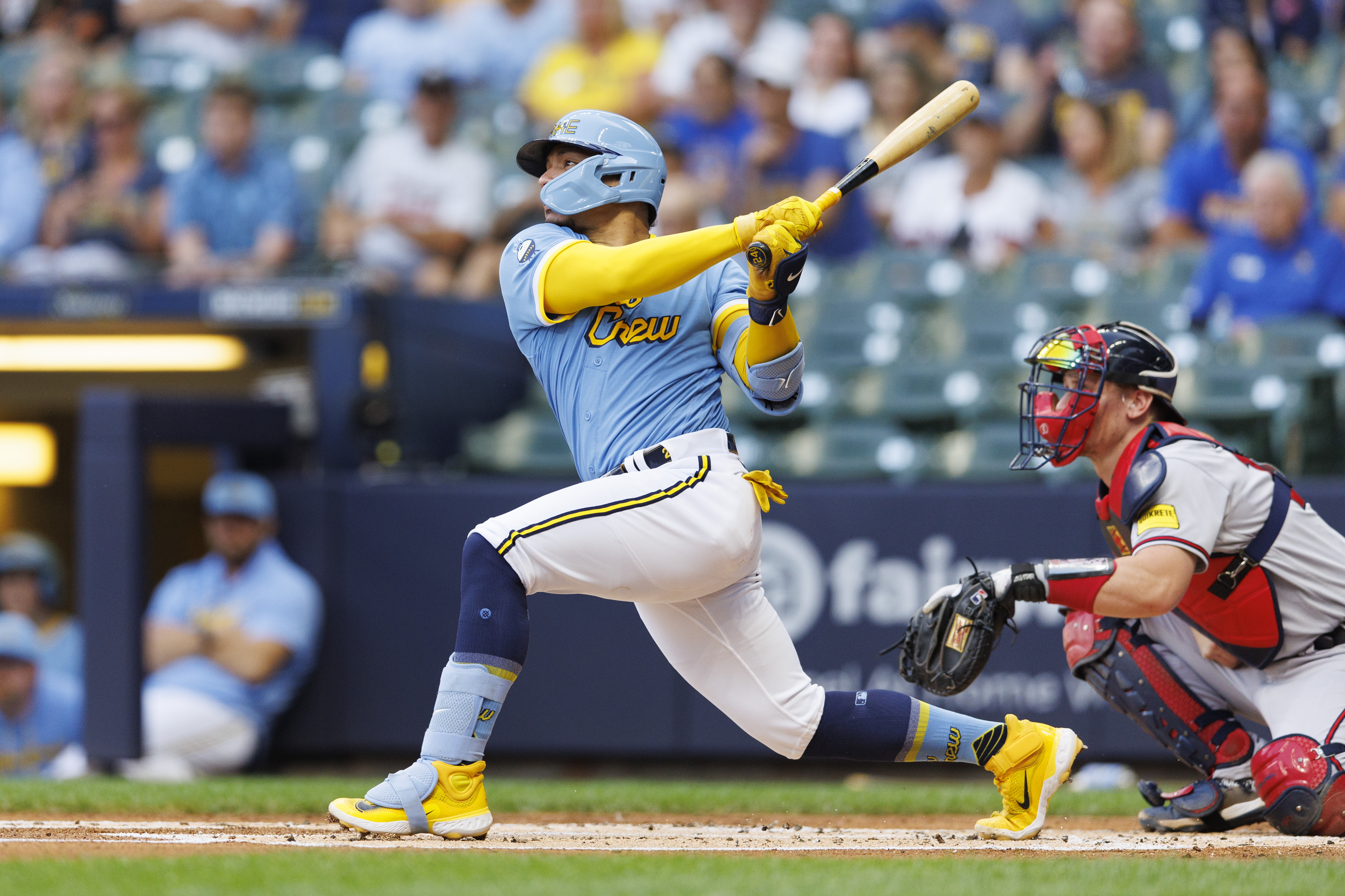 Orlando Arcia is still figuring out how to hit - Brew Crew Ball