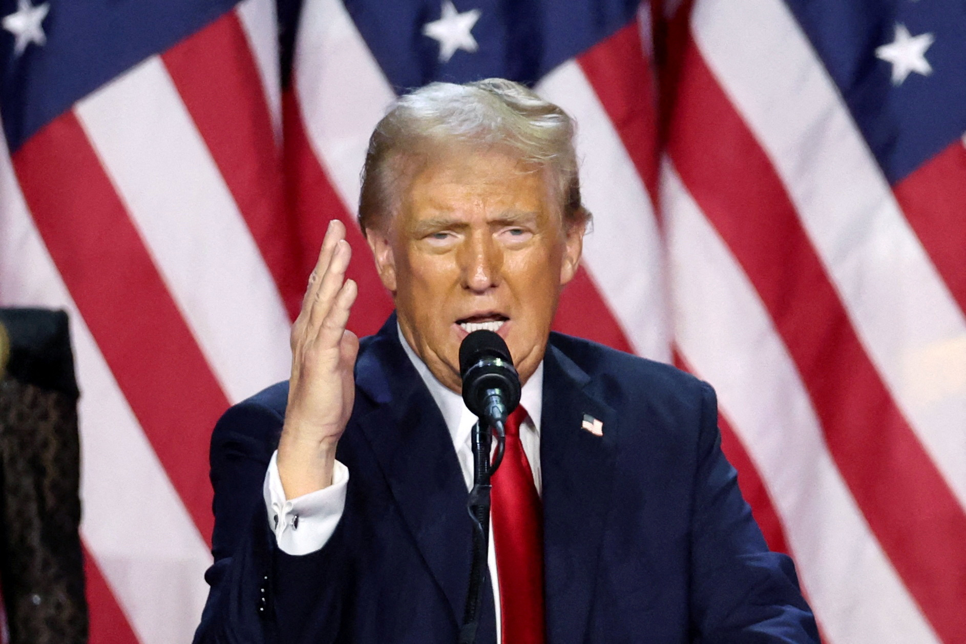 2024 U.S. Presidential Election, at Palm Beach County Convention Center, in West Palm Beach, Florida