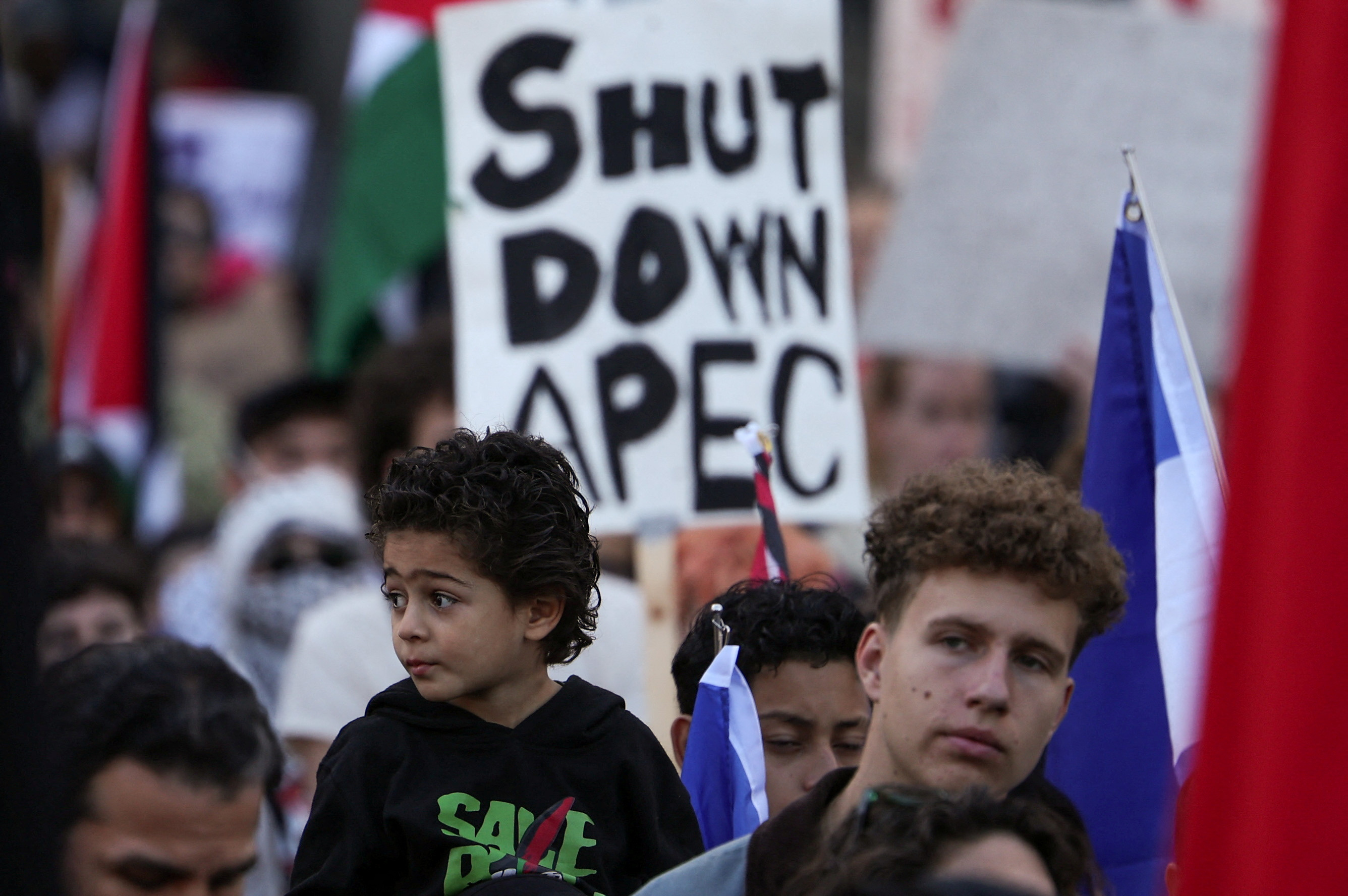 APEC San Francisco Protesters Span Gamut Of Political Issues | Reuters