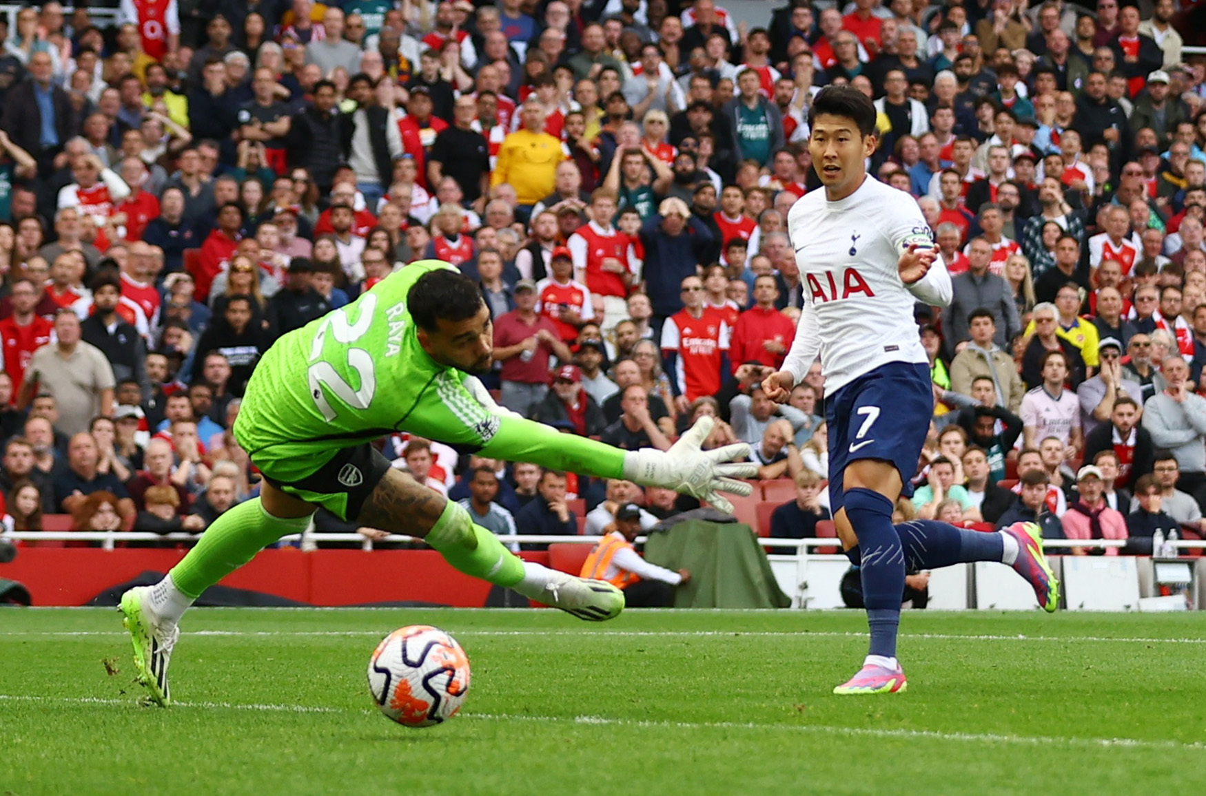 Arsenal 2-2 Tottenham: Son Heung-min earns point for Spurs in