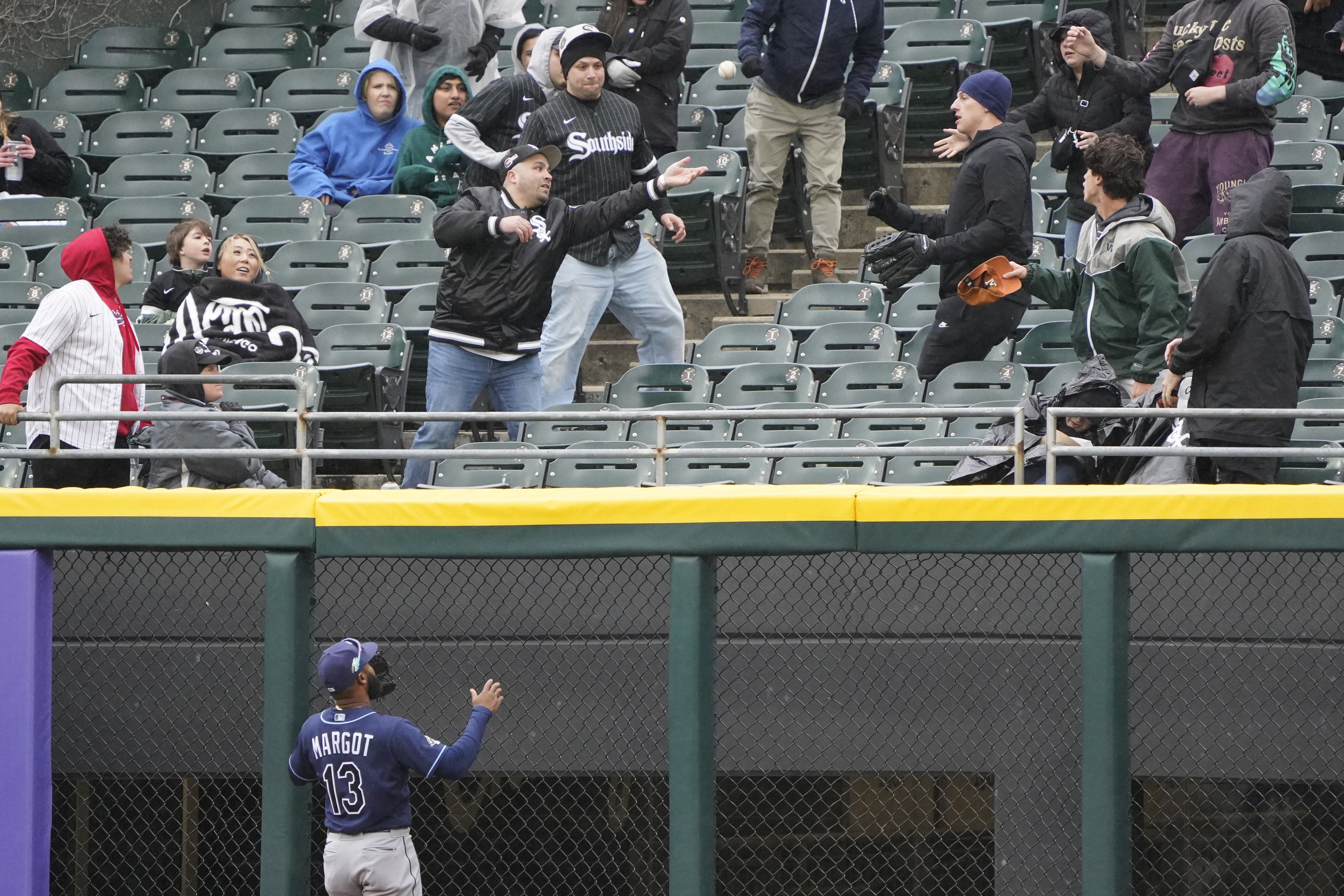 Vaughn, White Sox stop slide with wild 12-9 win against Rays - The San  Diego Union-Tribune