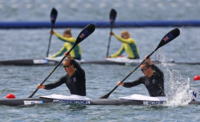 Canoeing-New Zealand win gold in women's kayak double 500m final at ...