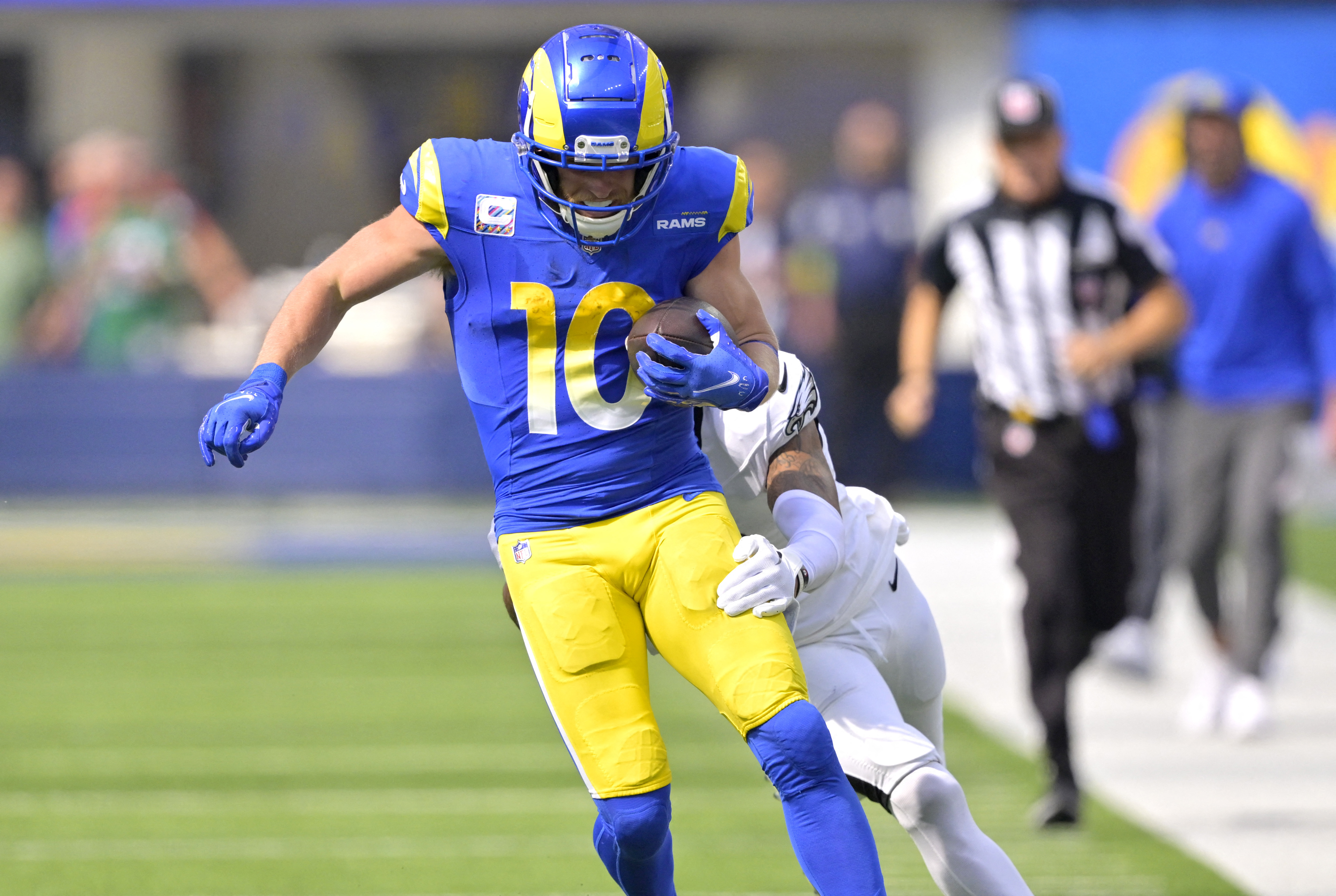 How will Cooper Kupp's return affect Rams rookie sensation Puka Nacua  against Eagles?