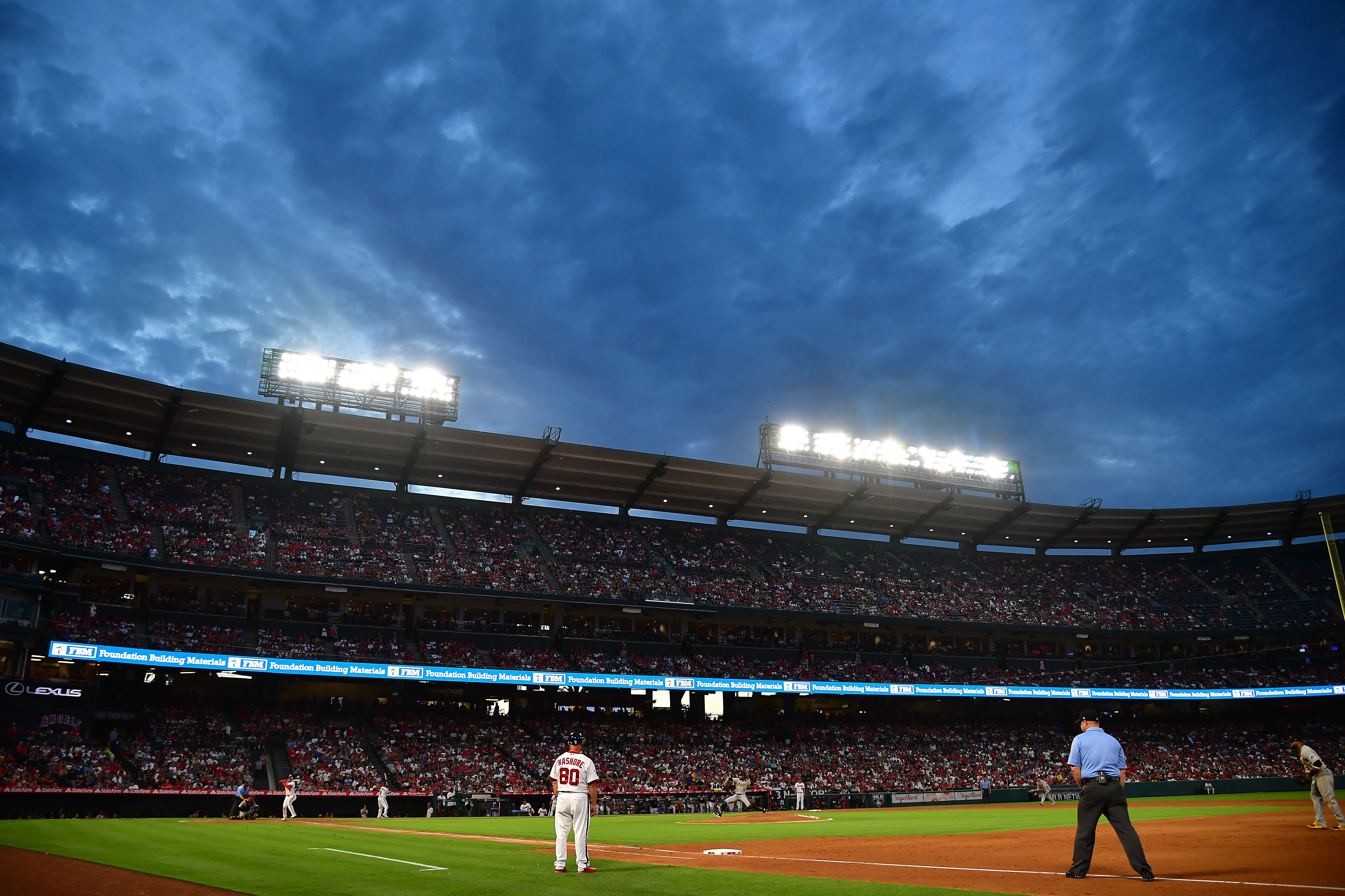 Five Pirates pitchers combine to stymie Angels