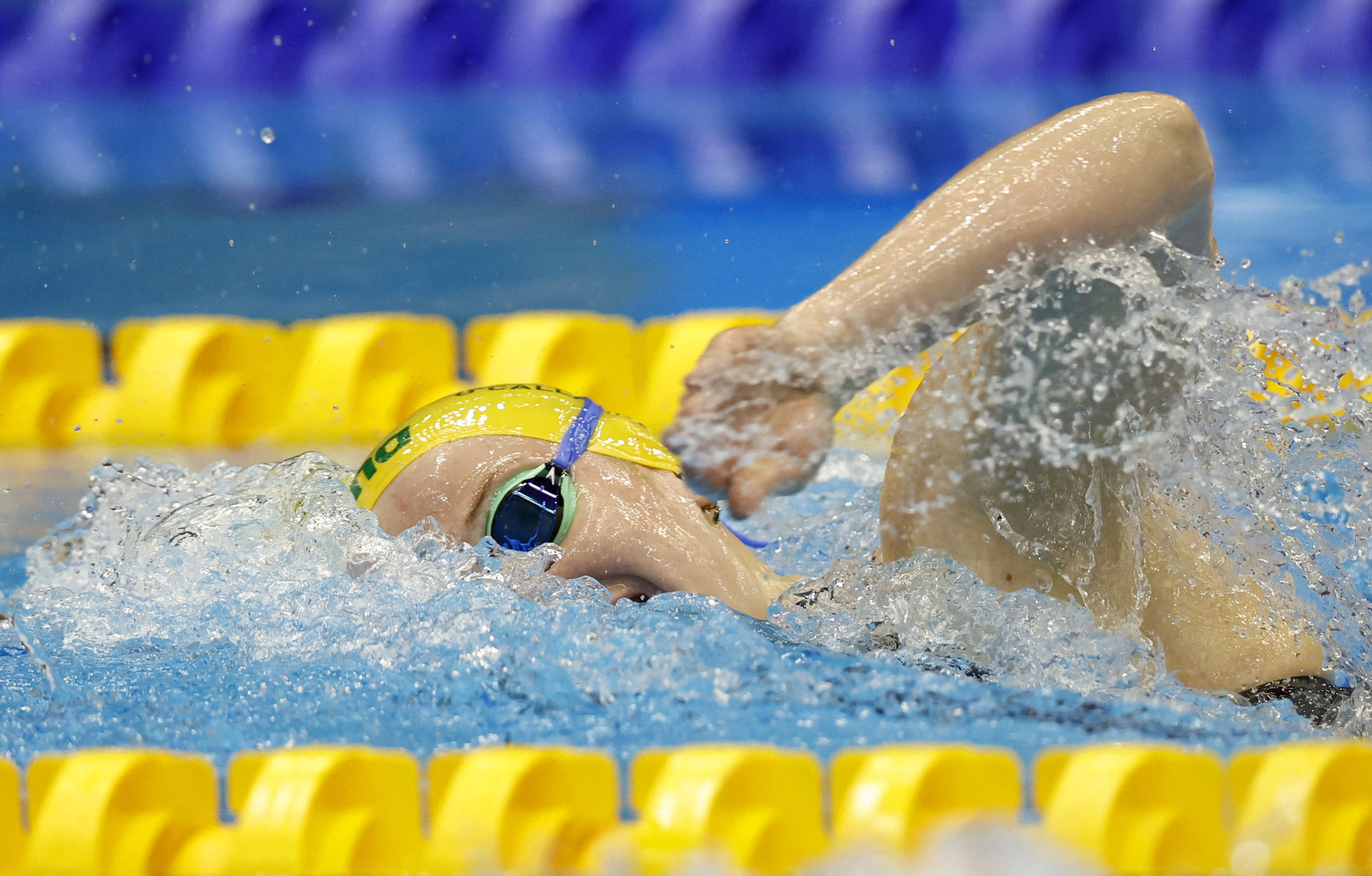 Australia's O'Callaghan shatters world record in women's 200m freestyle ...