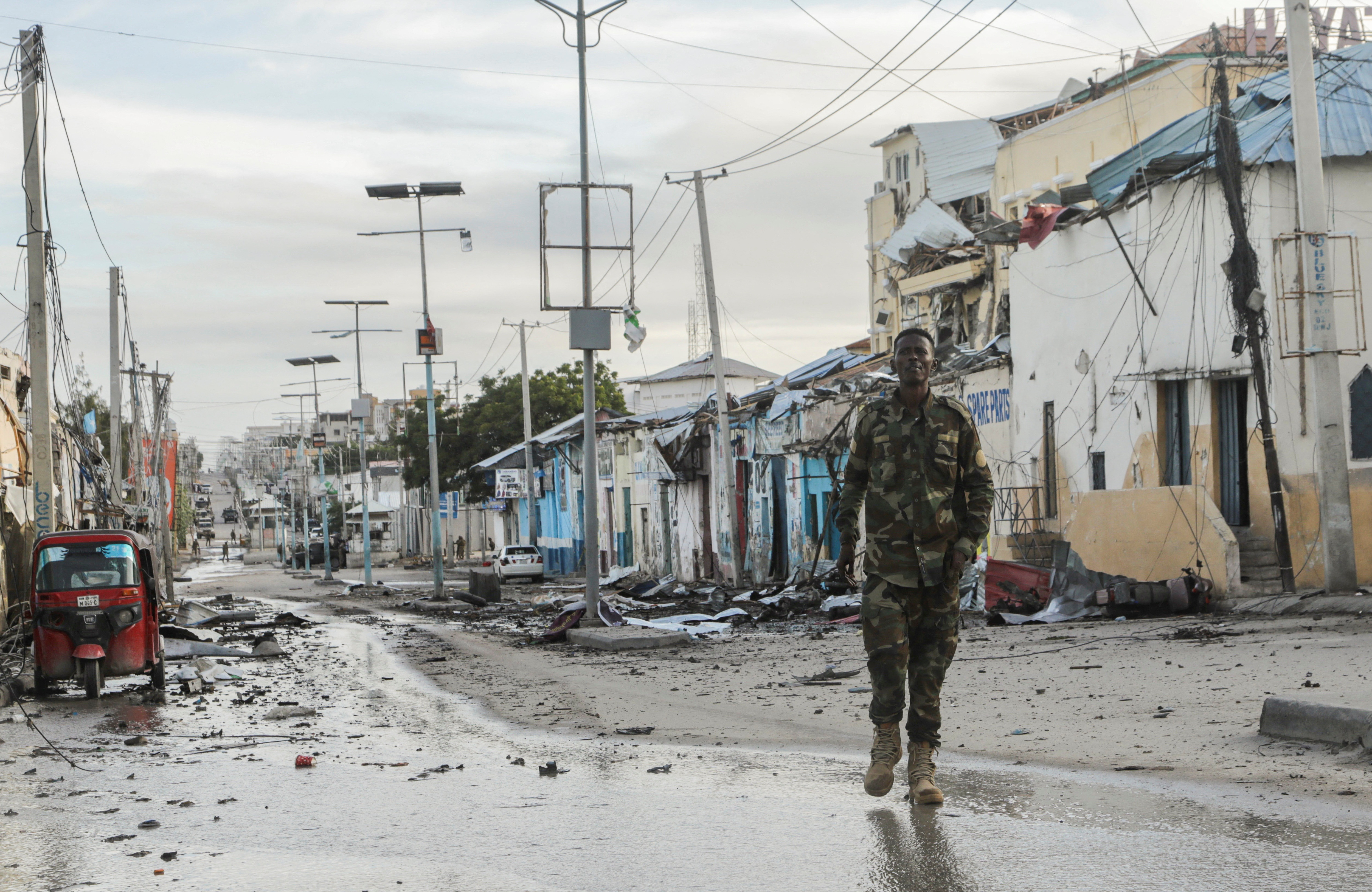 Al Qaeda-linked al Shabaab group seizes control of a hotel in Mogadishu