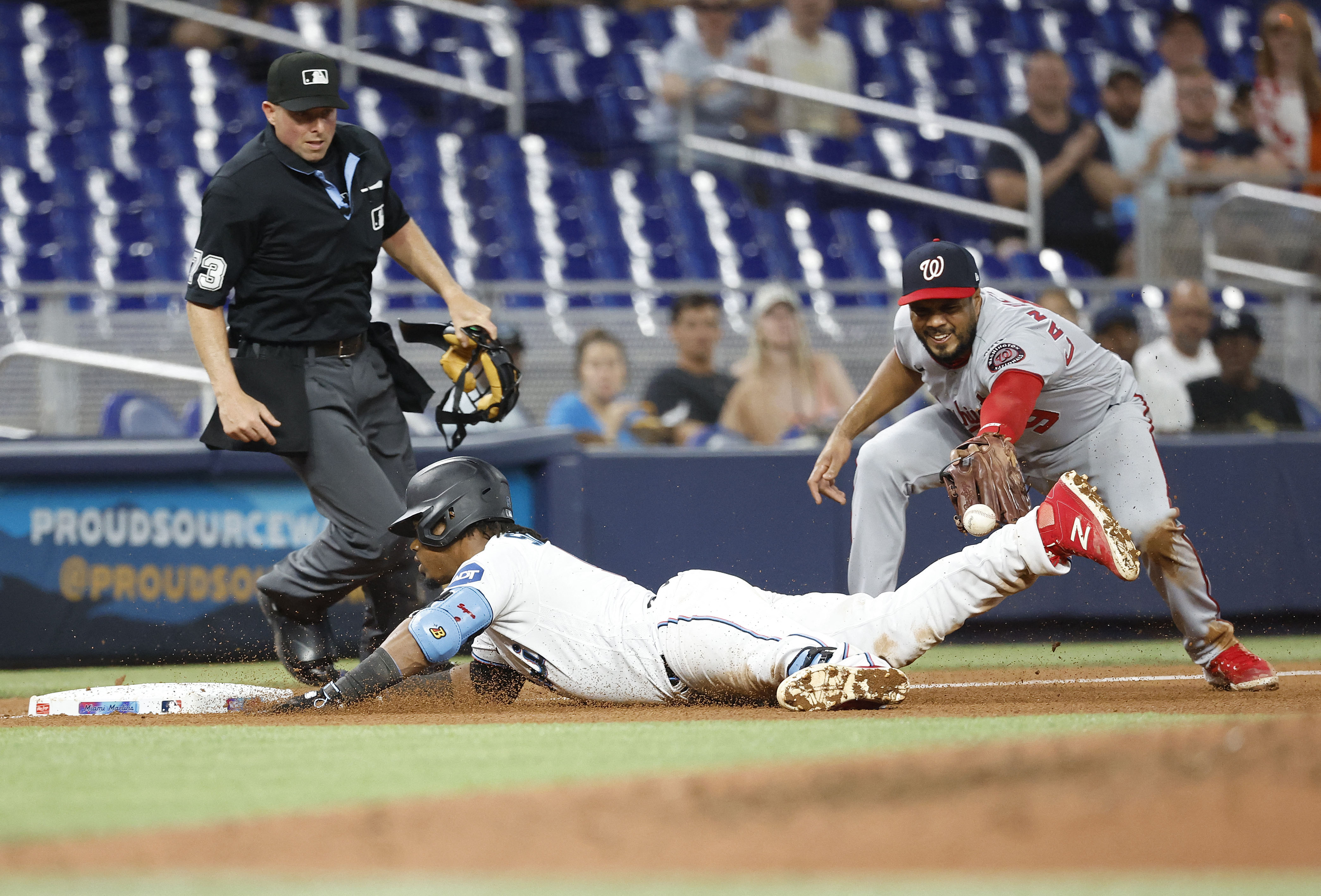 Soler homers for the second straight game, Marlins hold off Nationals 4-3 -  The San Diego Union-Tribune