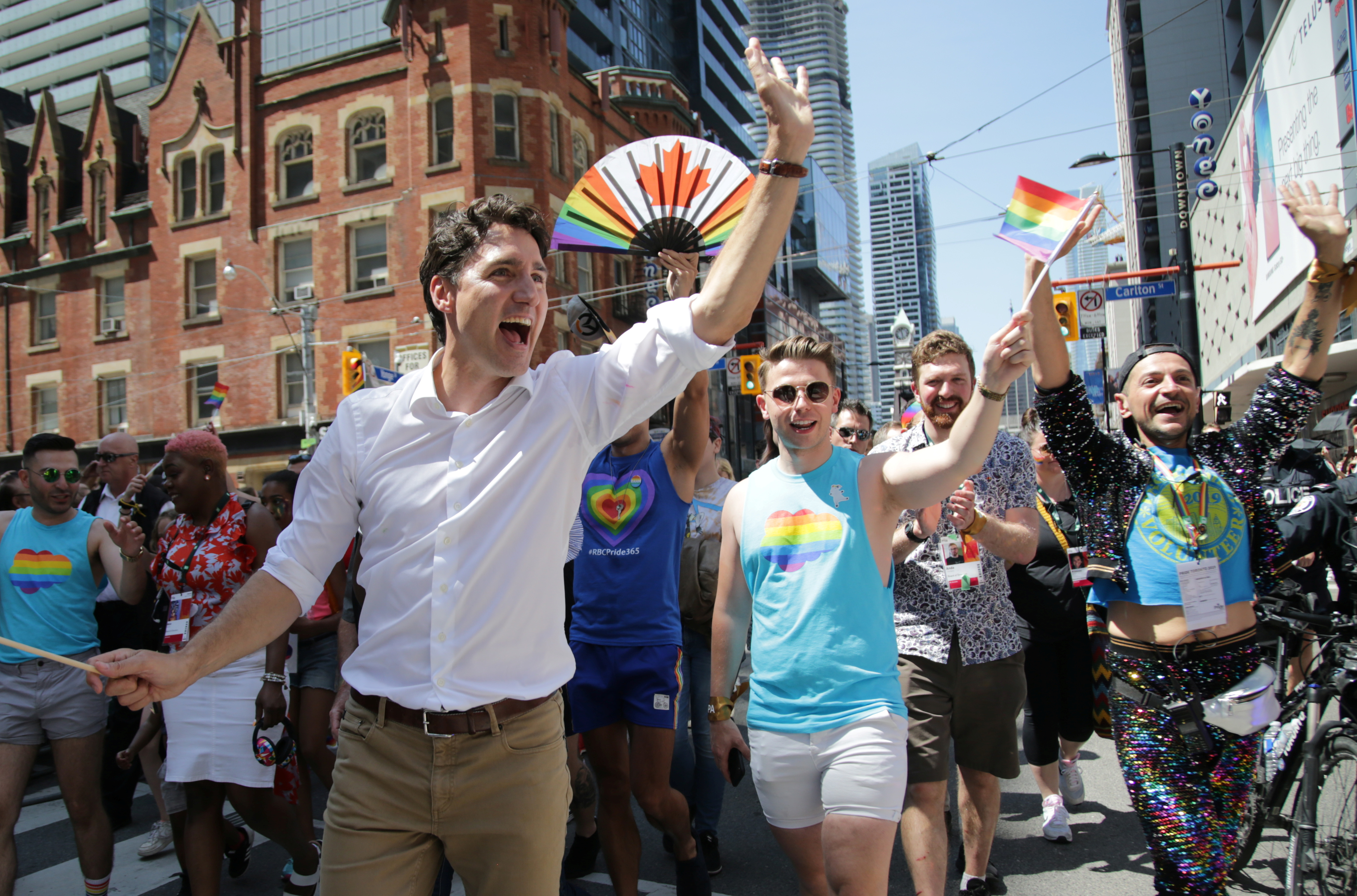 LGBTQ Pride parade in Toronto