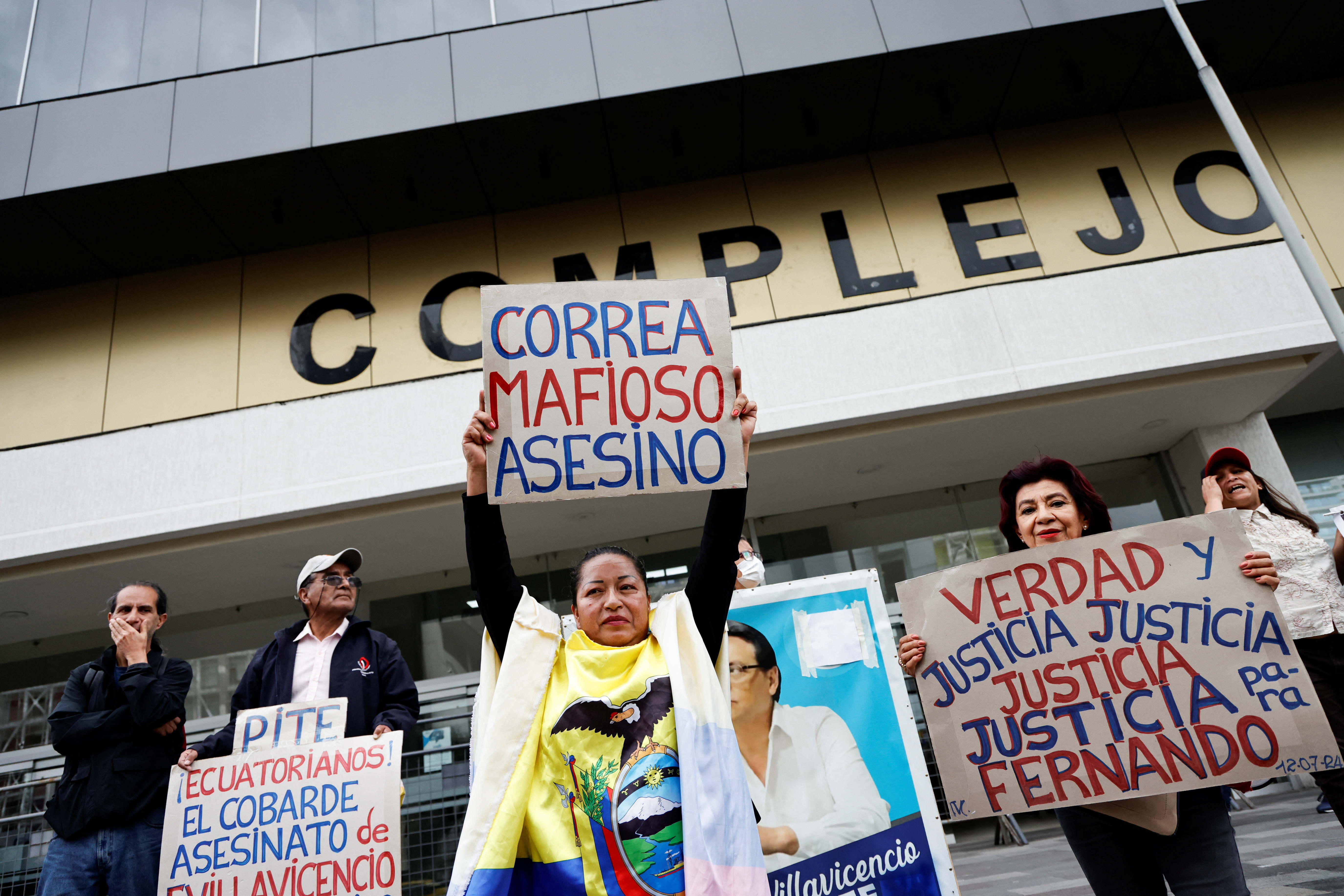 Ecuador court sentences five people in candidate murder