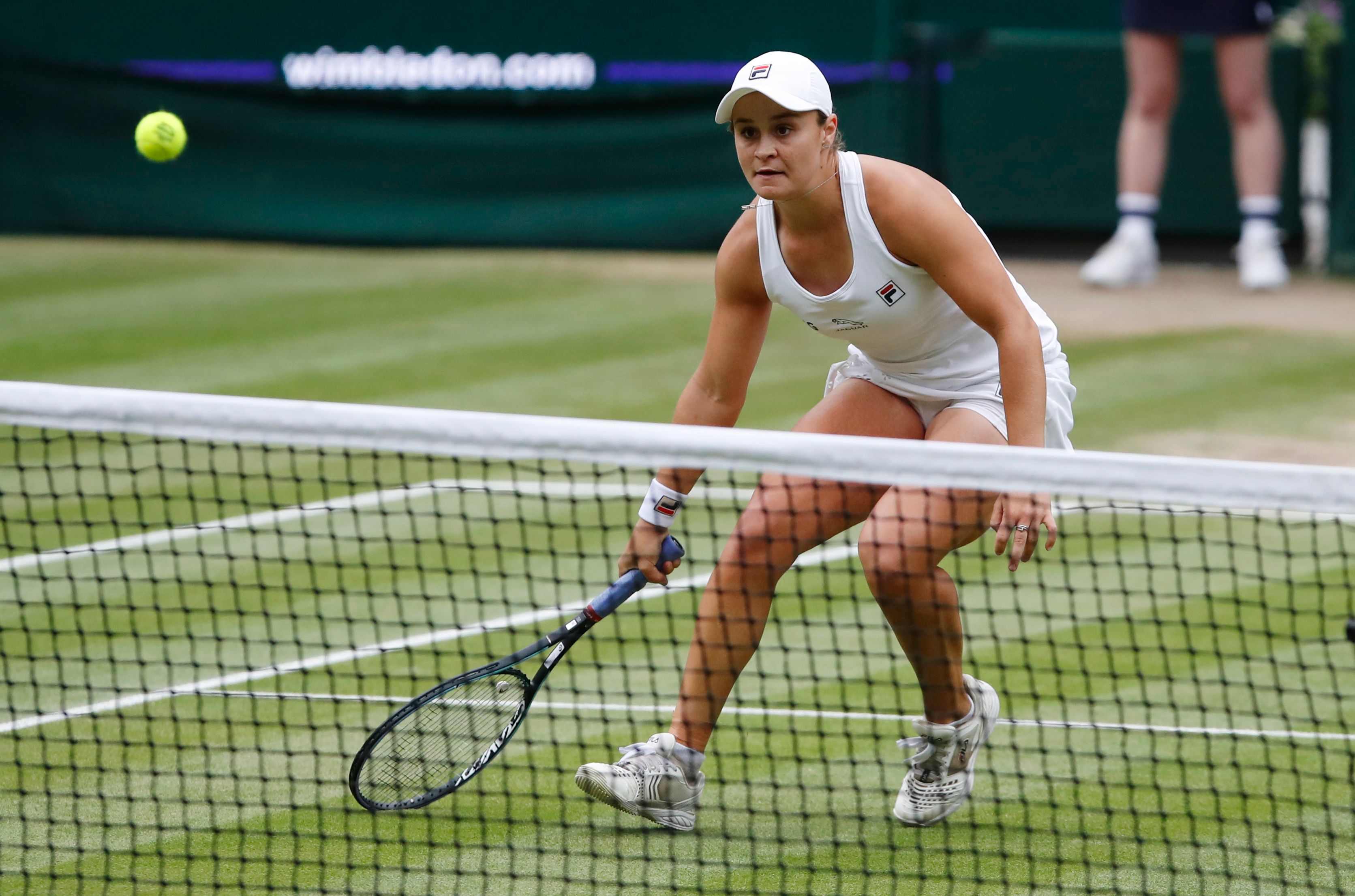 Wimbledon women's singles champion Ash Barty Reuters