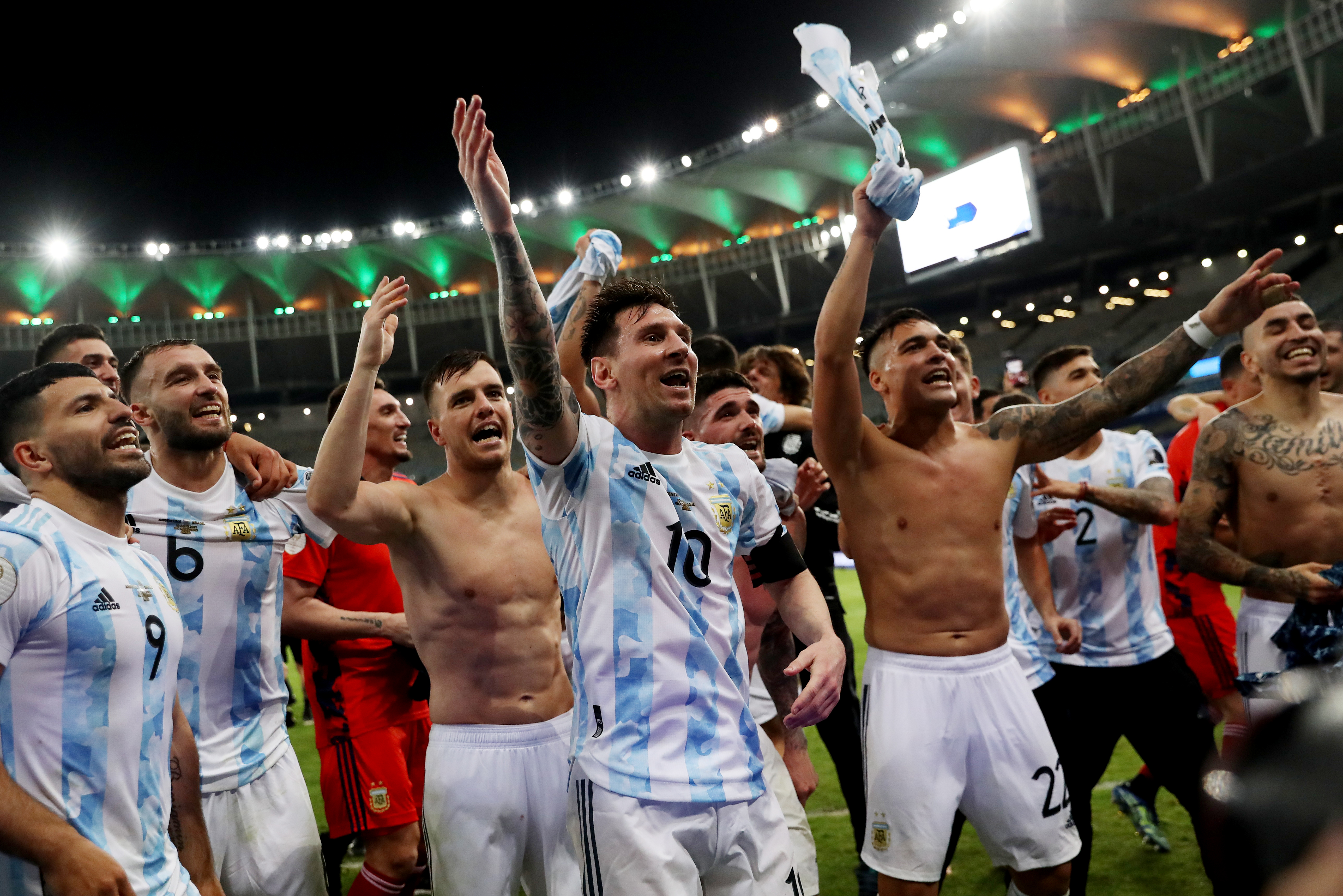 Argentina beat Brazil 1-0 to win Copa America, 1st major title in