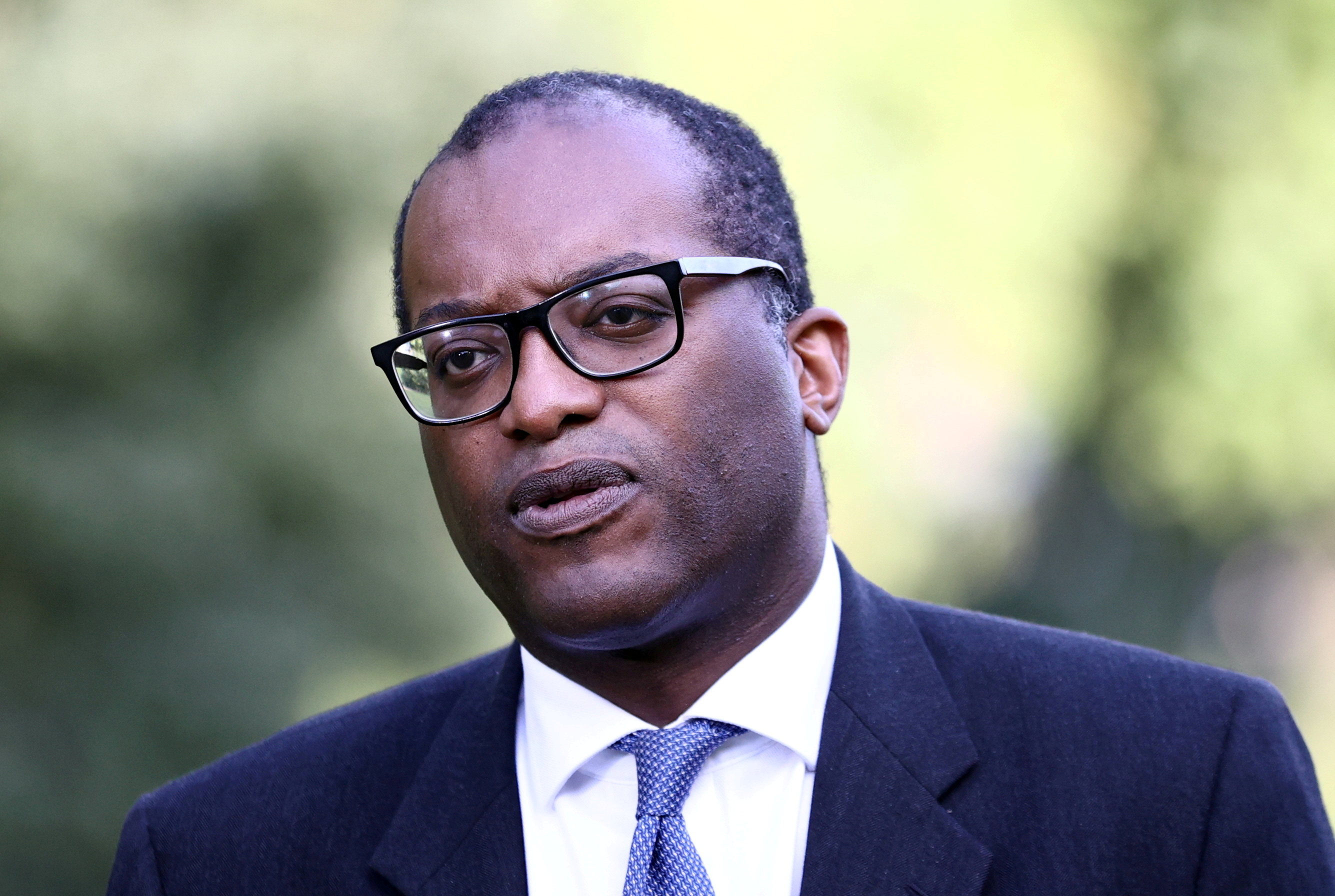Britain's Secretary of State for Business, Energy and Industrial Strategy Kwasi Kwarteng in London