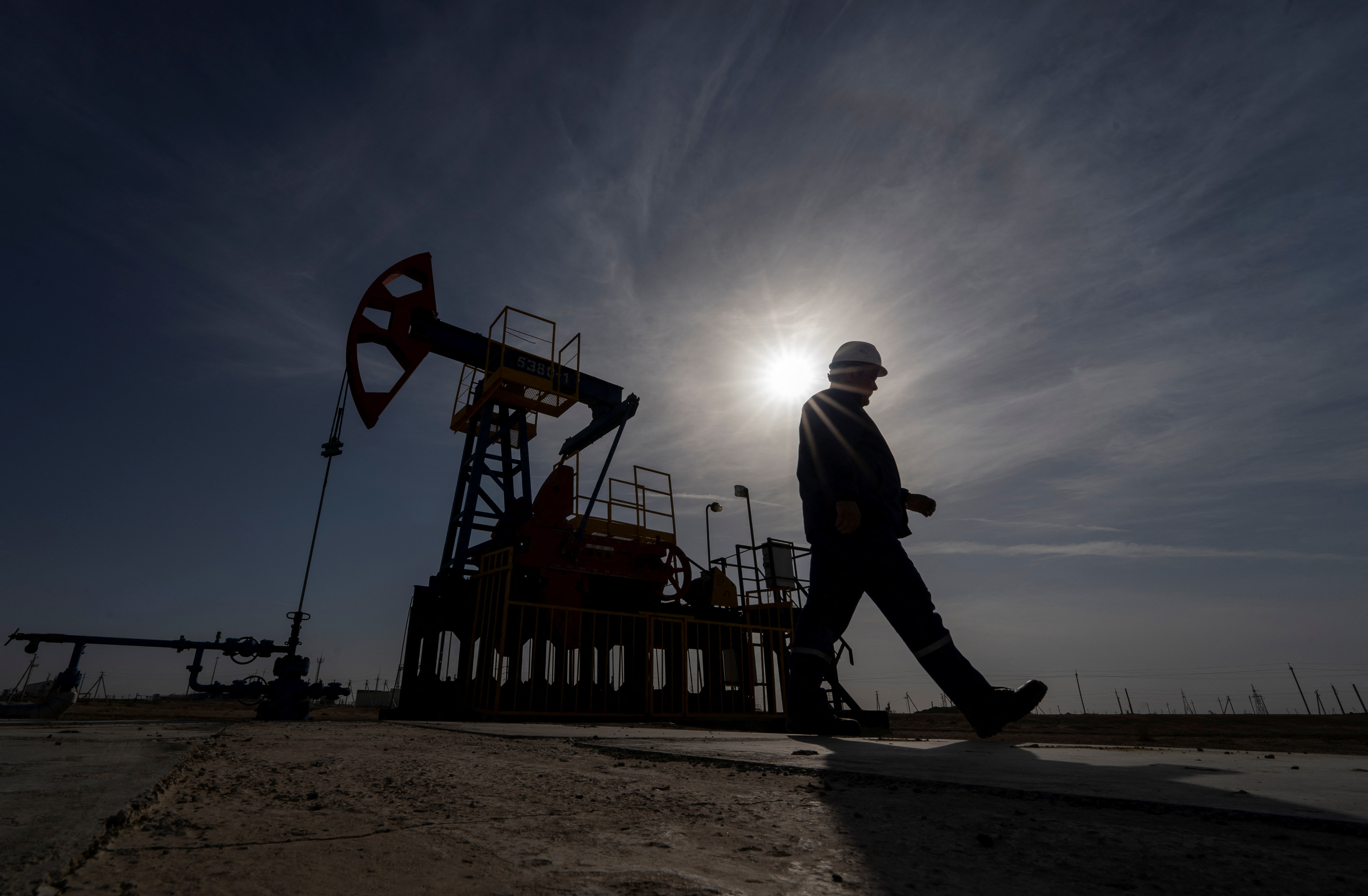 Crude oil production in Kazakhstan