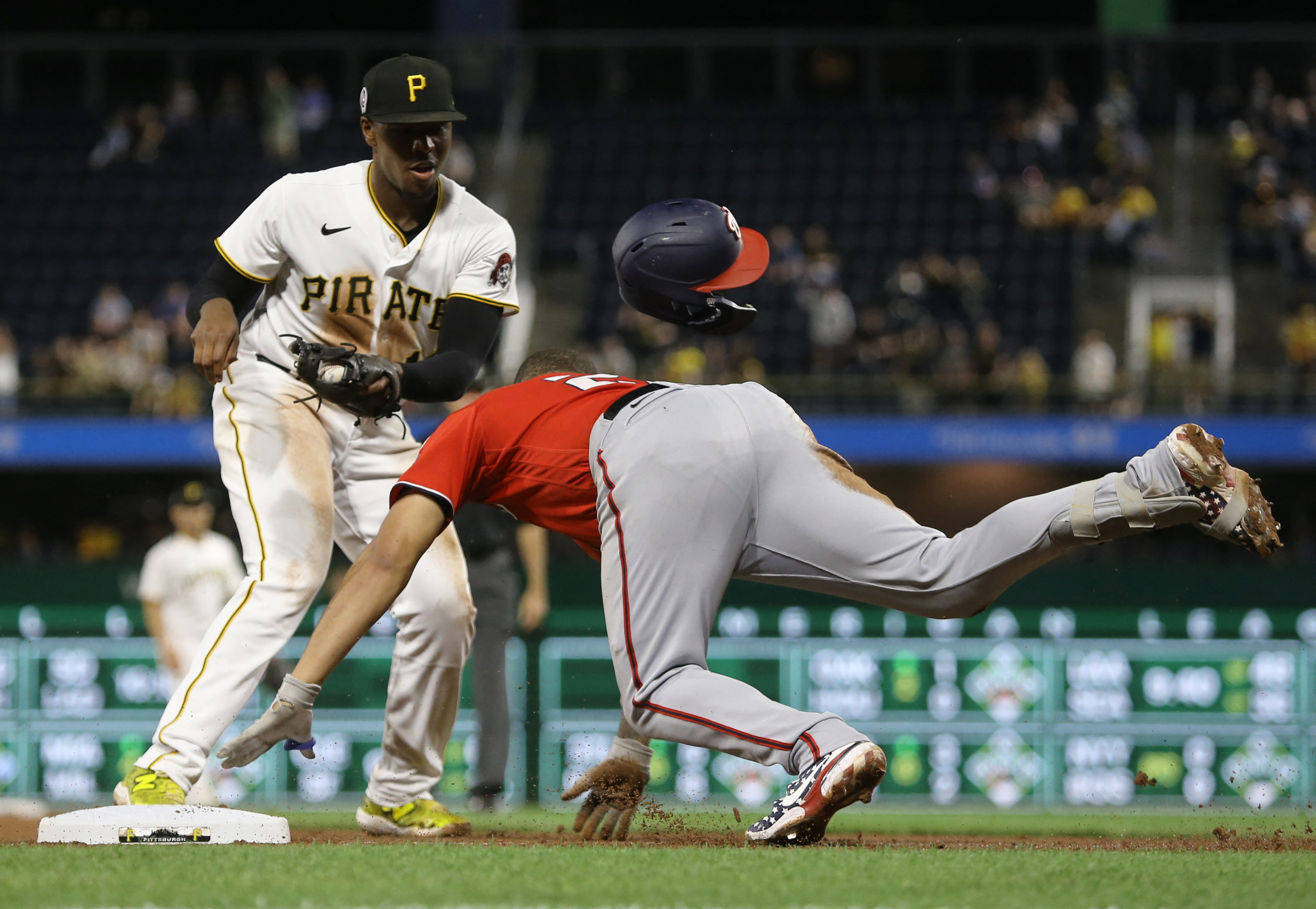 Patrick Corbin strikes out 8, CJ Abrams homers twice as Nationals beat  Pirates